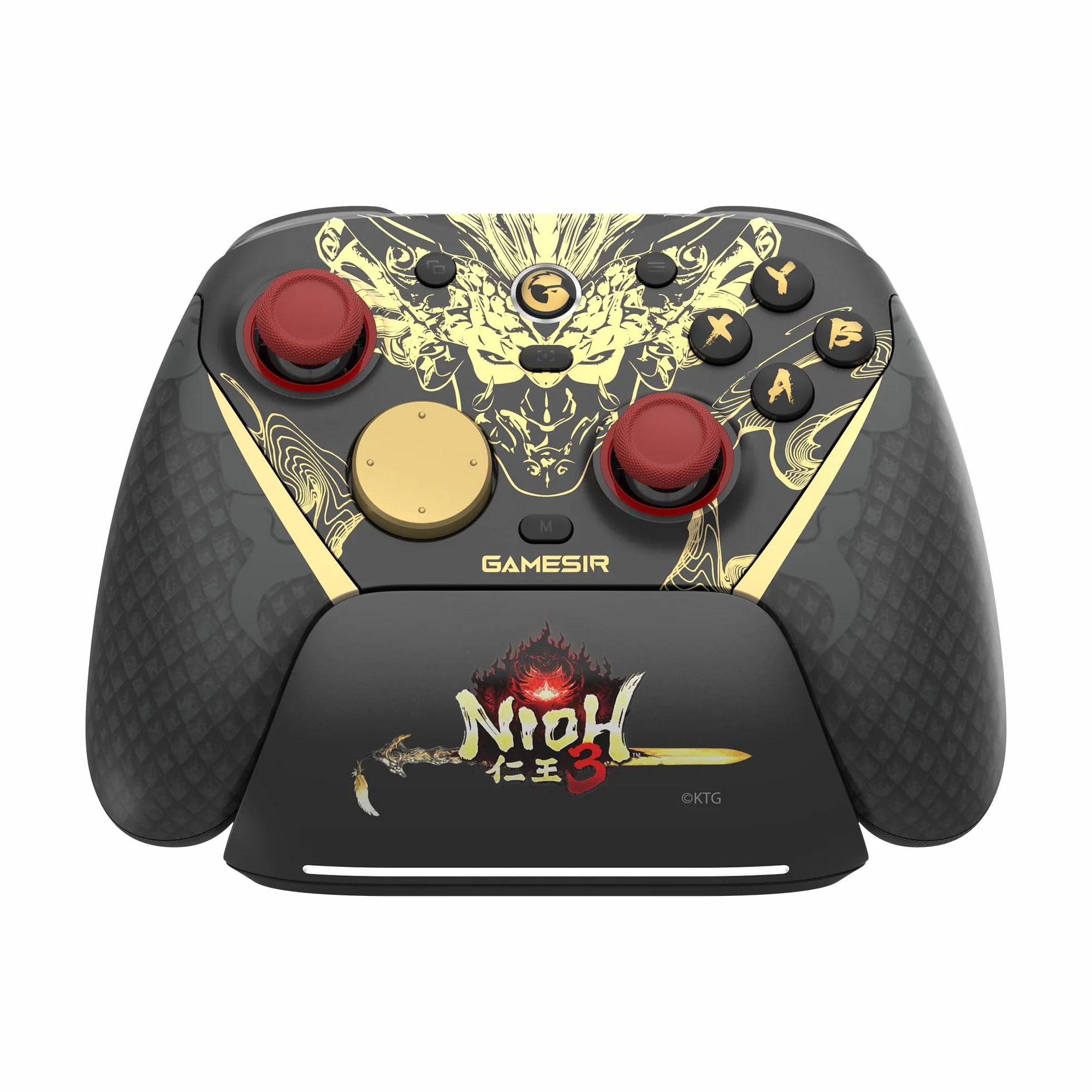 GameSir G7 Pro 8K PC Controller Wireless Esports - 8000Hz Polling, Sticks Mag-Res TMR Gen-2, Tasti Macro, Controllo Movimento - Nioh 3 Edition