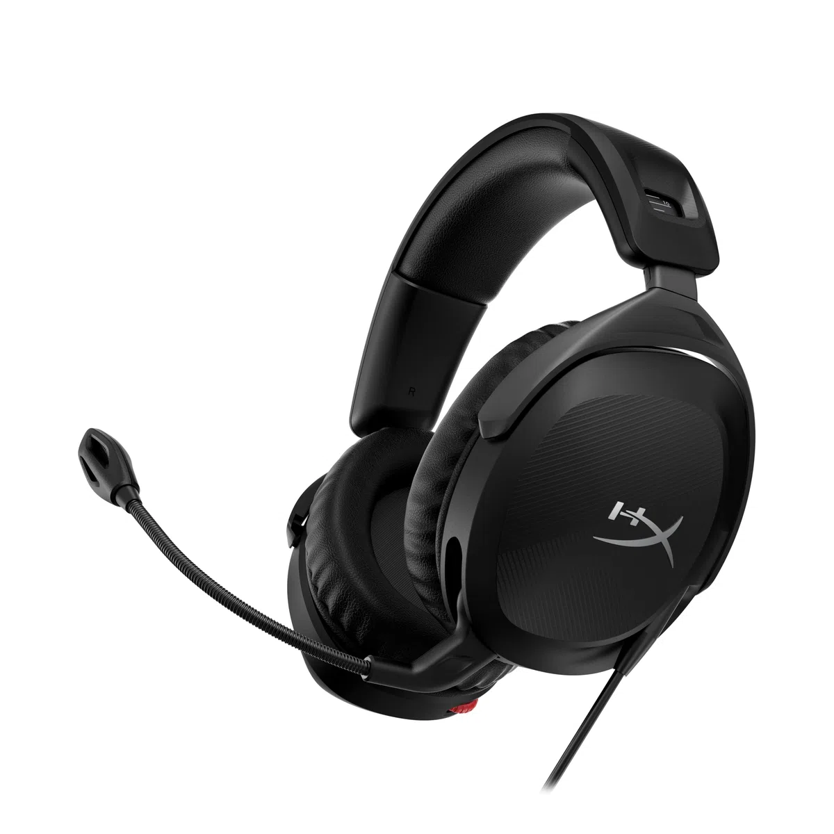HyperX Cloud Stinger II, Cuffie da Gaming, Connessione Cablata a 3,5 mm, Audio Immersivo, Telaio in Plastica, Cuscinetti in Memory Foam Rivestiti in Similpelle, Adatto per PS4 e PS5, Nero