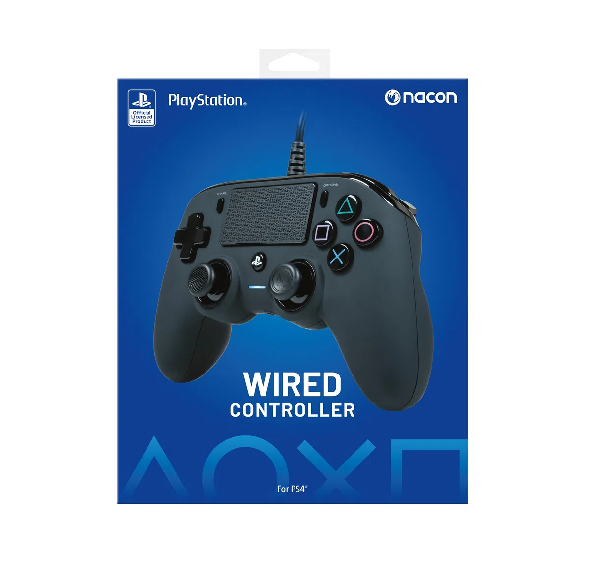 NACON Controller cablato per PlayStation 4 e PC, nero