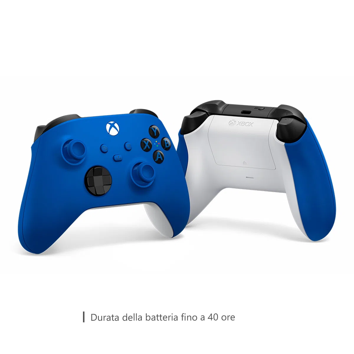 Xbox Wireless Controller Shock Blue for Xbox One, Series X|S, Windows 10/11, Android, iOS