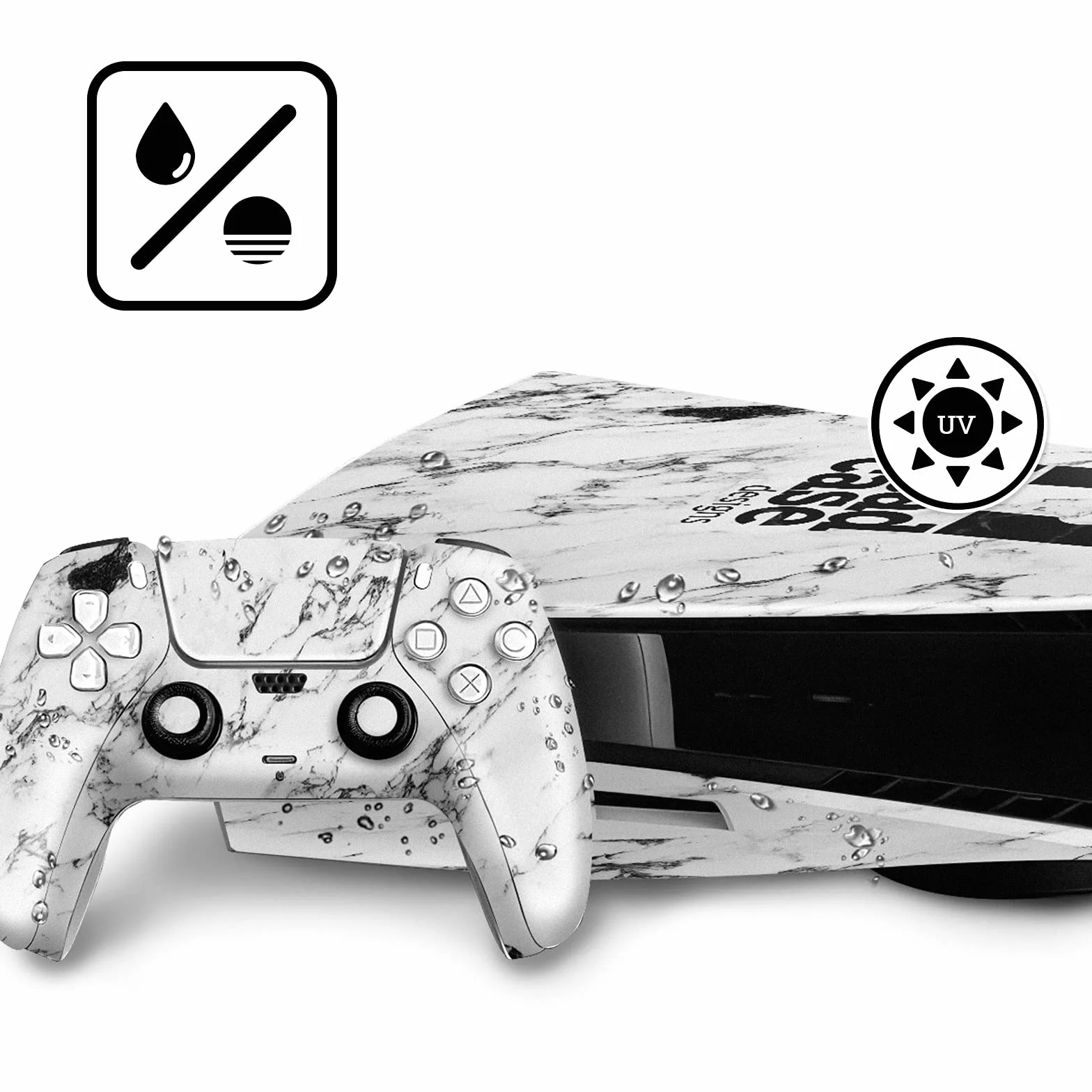 Head Case Designs Licenza Ufficiale Inter Milan Logo su Nero Distintivo Vinile Sticker Gaming Pelle Adesivo Compatibile con Sony Playstation 5 PS5 Slim Disc Edition Console
