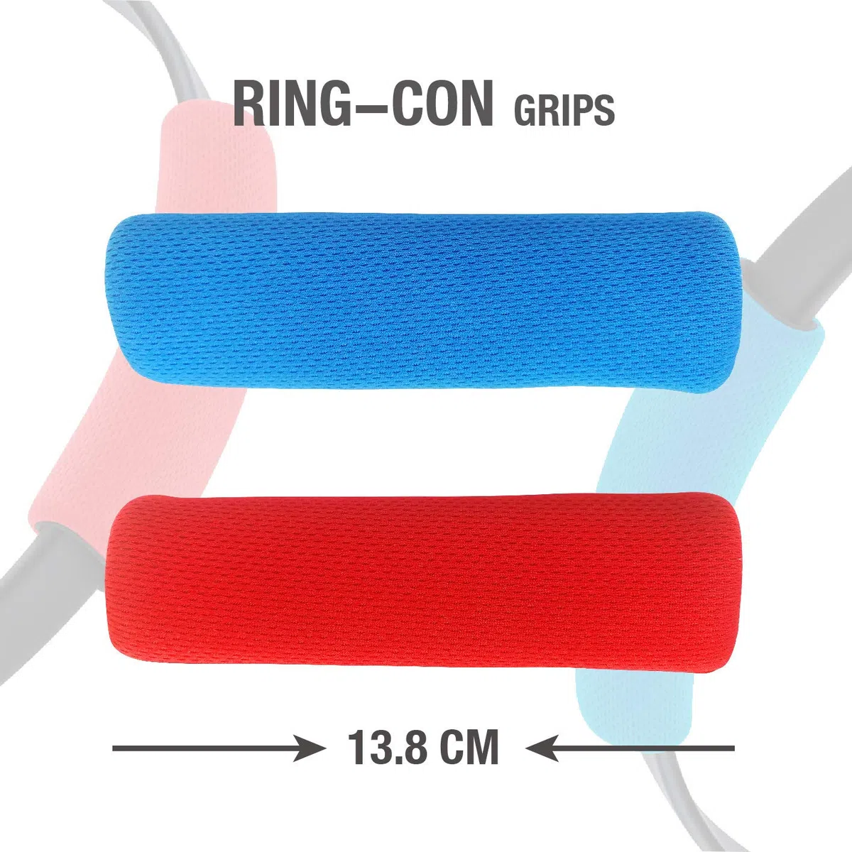 CHICHIYANG Impugnature e cinghia di fissaggio per gambe per Ring Fit Adventure per Nintendo Switch, accessori per giochi per controller, cinghia elastica regolabile