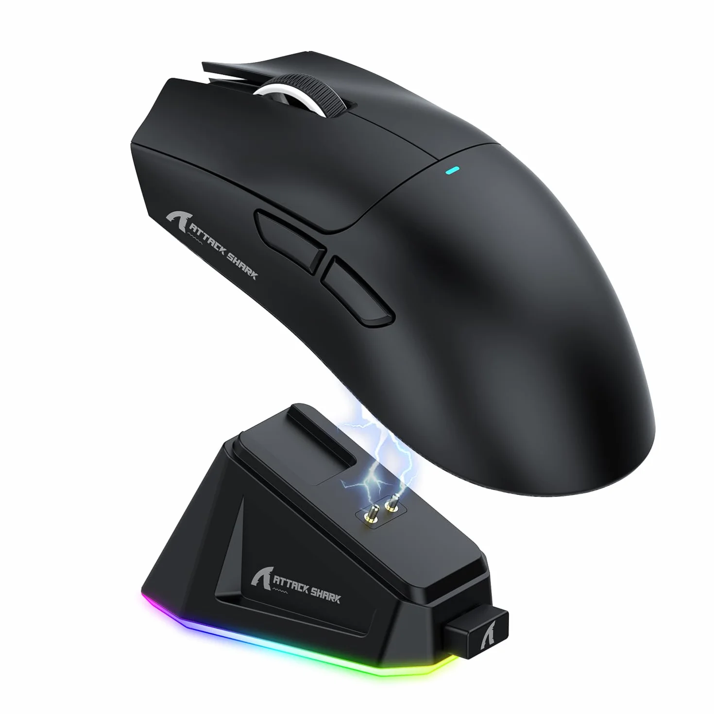 ATTACK SHARK X11 Gaming Mouse PixArt PAW3311 22000 DPI Wireless Wired BT 2.4G Black