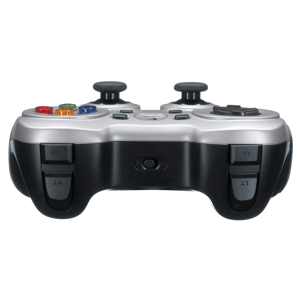 Logitech F710 Wireless Gamepad, 2.4 GHz Wireless con Nano-Ricevitore USB, Controller Dual Vibration Feedback, 4 Switch D-Pad, PC, Grigio/Nero