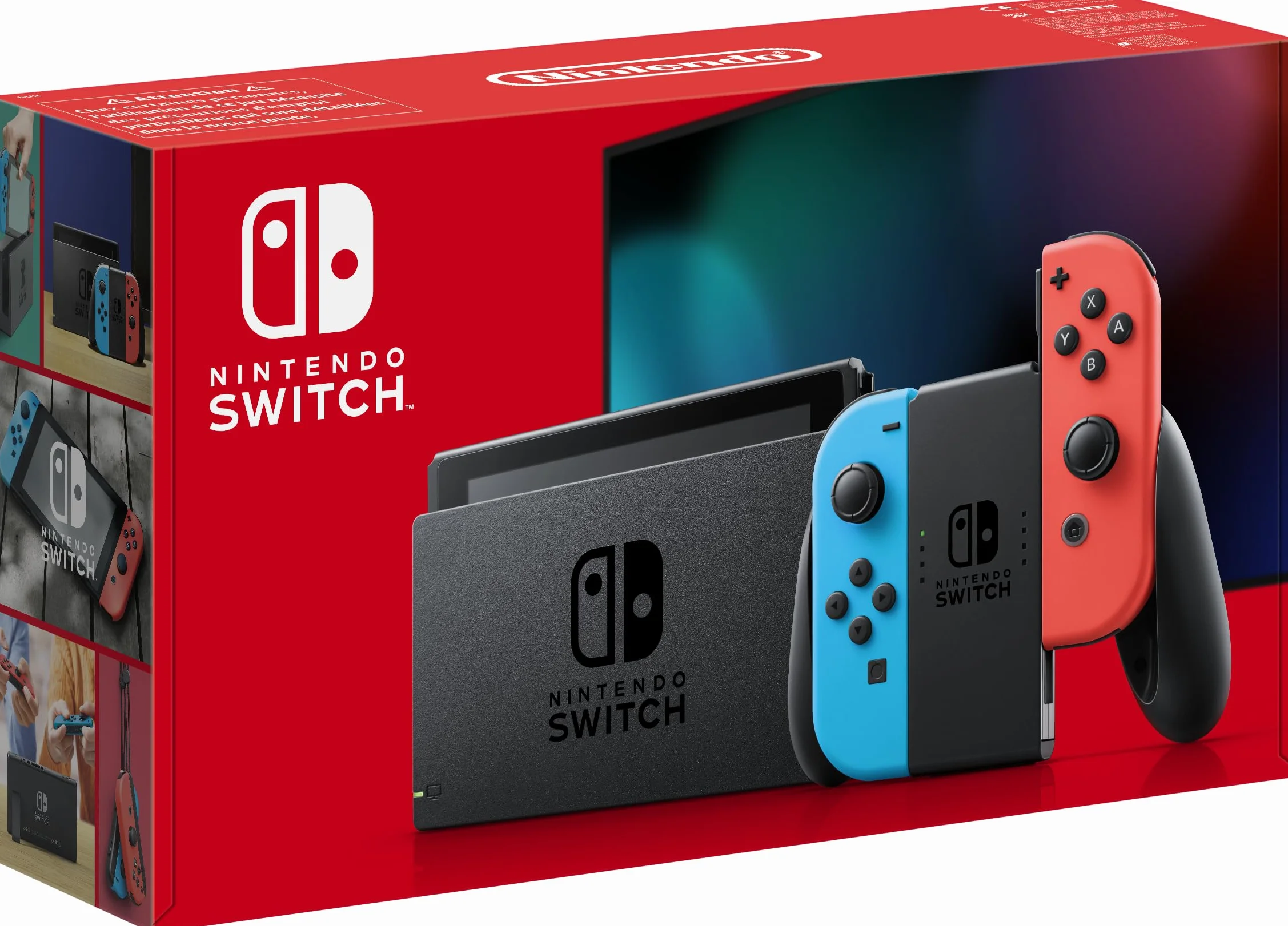 Nintendo Switch Console z Joy-Con Rosso Neon i Blu Neon