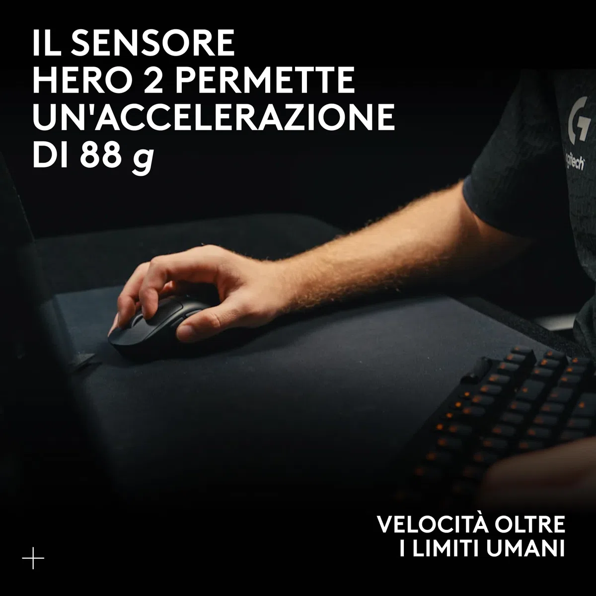 Logitech G PRO X SUPERLIGHT 2 LIGHTSPEED gaming mouse wireless 60g HERO 2 44K DPI USB-C Bianco