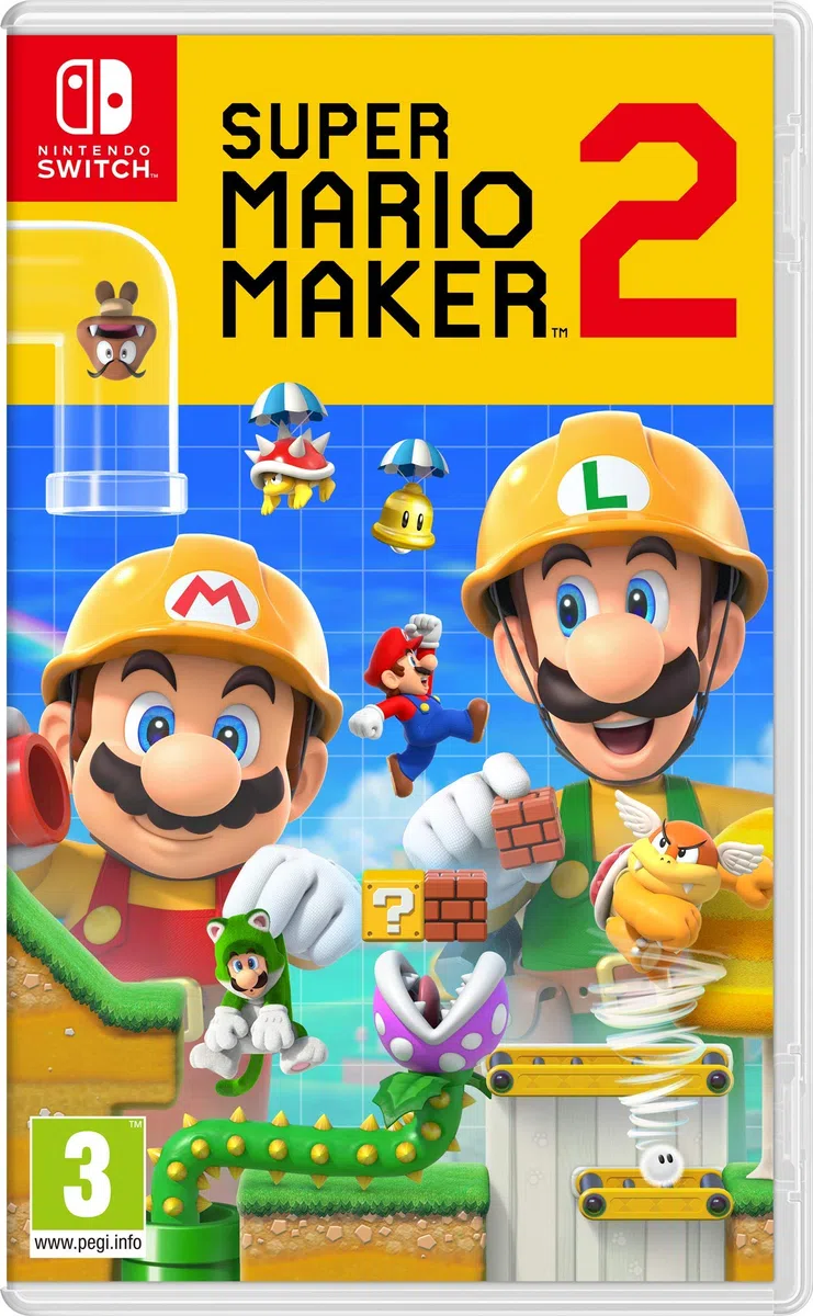 Super Mario Maker 2 Videogioco Nintendo Ed. Italiana Scheda