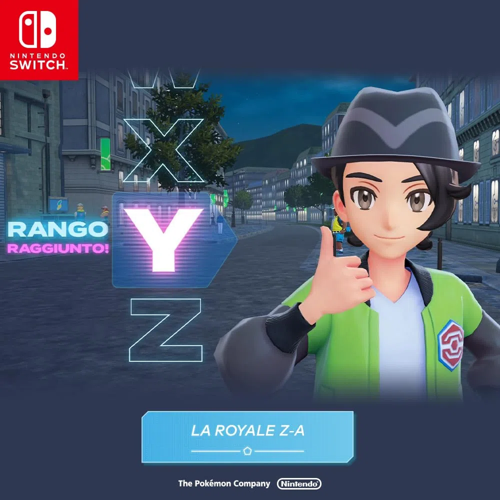 Pokémon Leggende: Z-A, Videogioco Nintendo Ed. Italiana Scheda