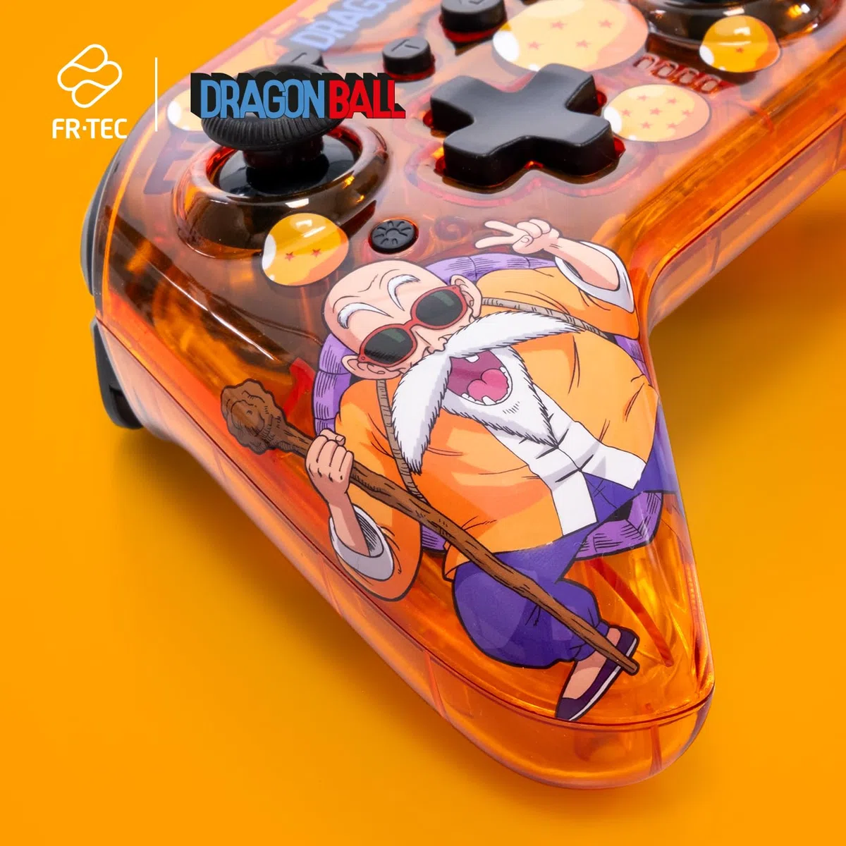 FRTEC - Controller Wireless Dragon Ball Kame per Switch, PC, Cellulari, Bluetooth, Luce LED RGB, Grande Autonomia