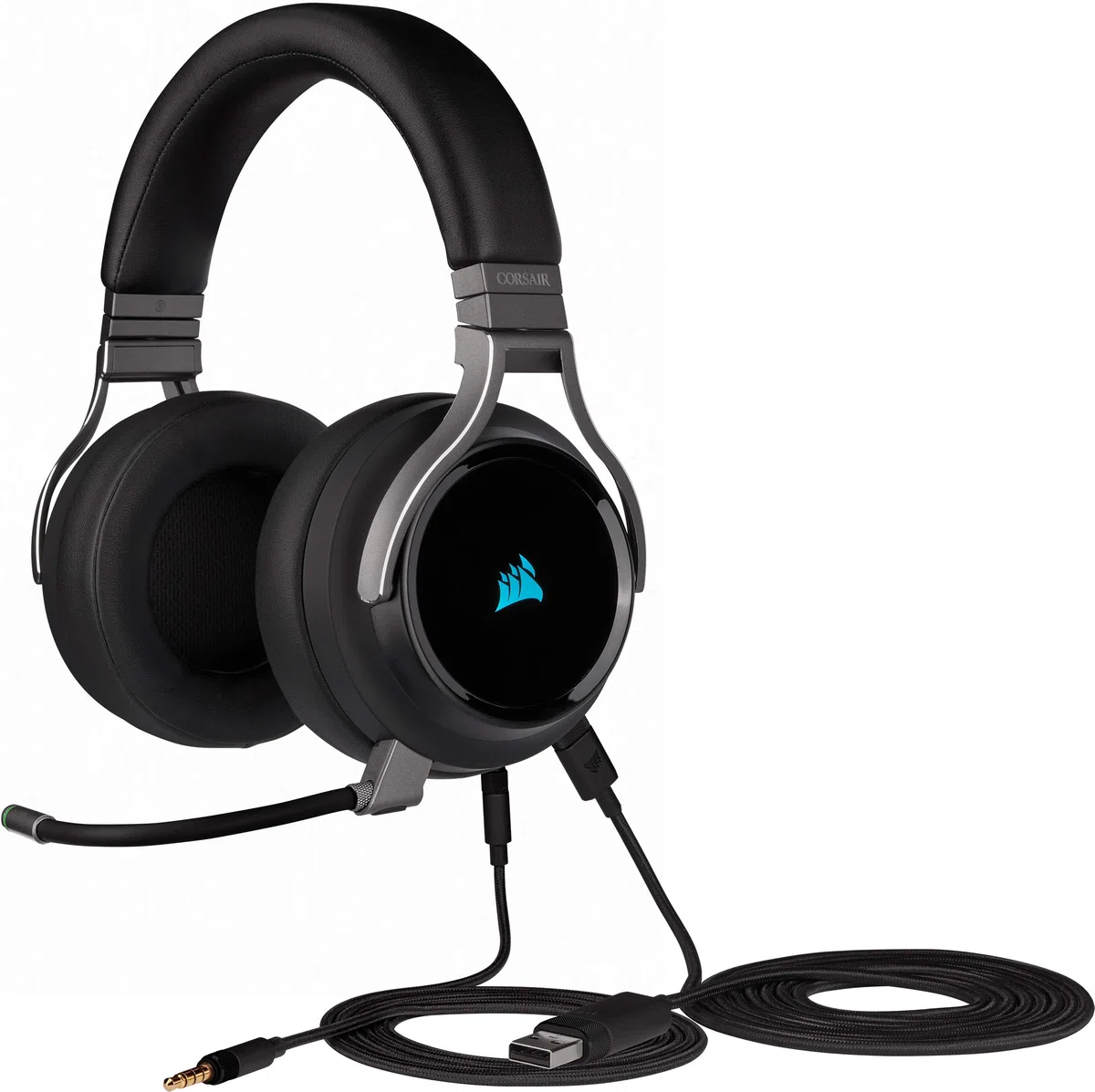 Corsair Virtuoso RGB Wireless Alta Fedeltà Cuffia Gaming Nero