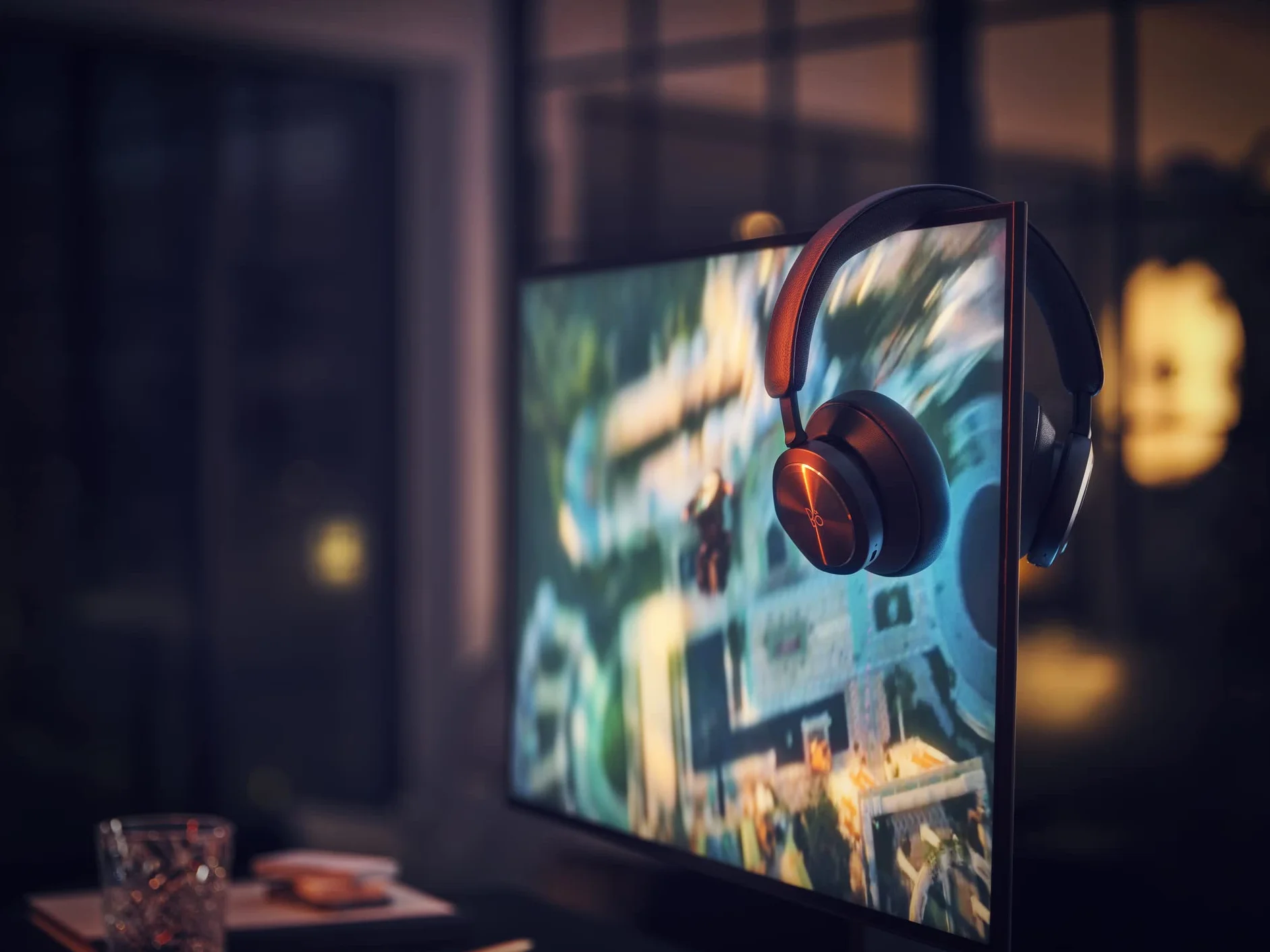 Bang & Olufsen Beoplay Portal Xbox Cuffie Bluetooth Wireless Over-Ear Gaming Cancellazione Attiva Rumore 4 Microfoni Batteria 42 Ore Dolby Atmos USB-C Black
