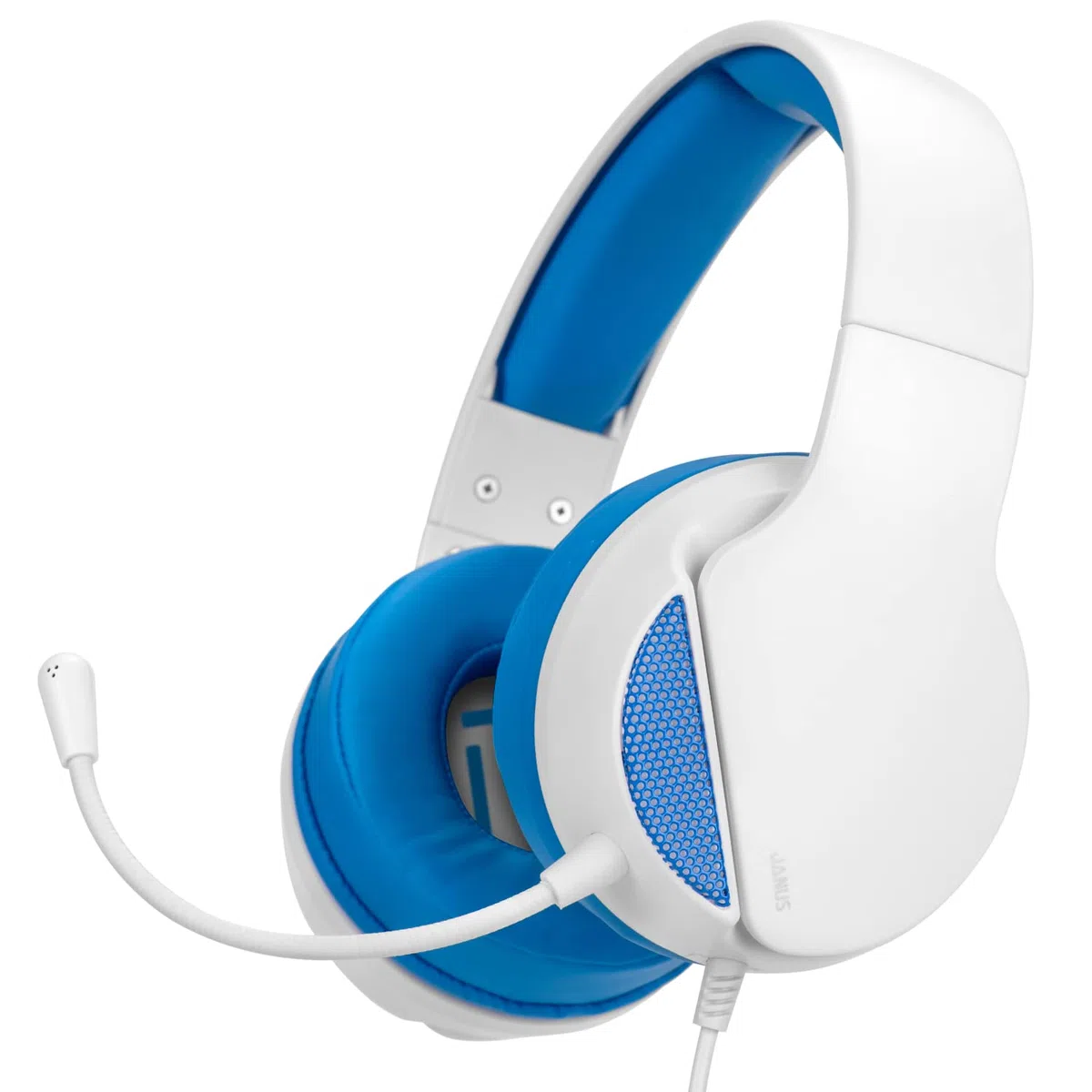 NITHO Janus Gaming Headset Over-Ear 50mm Driver Microphone Jack 3.5mm PC PS4 PS5 Xbox One Series X|S Smartphone Tablet Blu