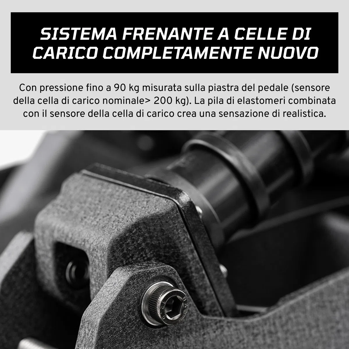 Fanatec CSL Elite Pedals V2 Set di 3 Pedali con Freno a Cella di Carico a Doppio Stadio Sensori ad Effetto Hall