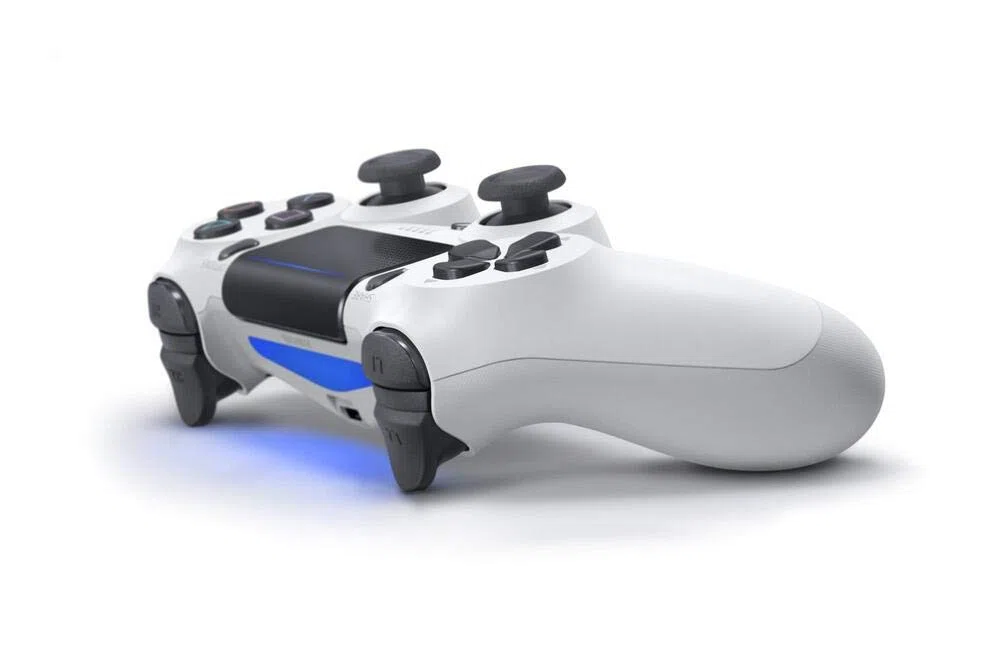PlayStation 4 - Dualshock 4 Controller Wireless V2, Bianco (Glacier White) Standard