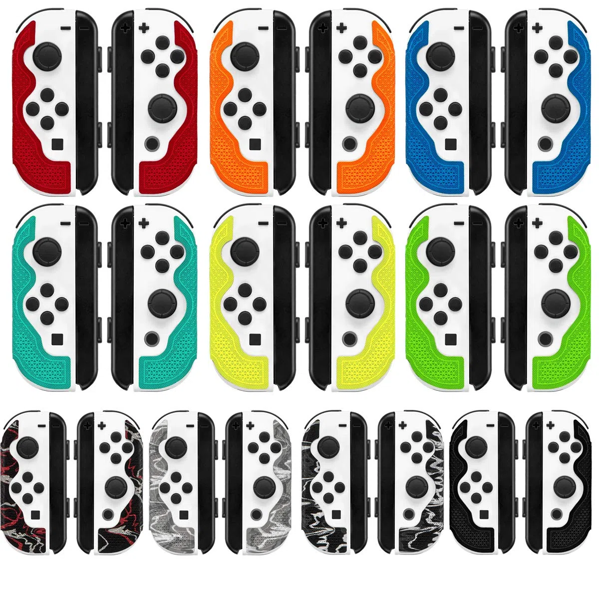 Lizard Skins Switch Joy-con - Nero Camo (0,5mm) - Stickers