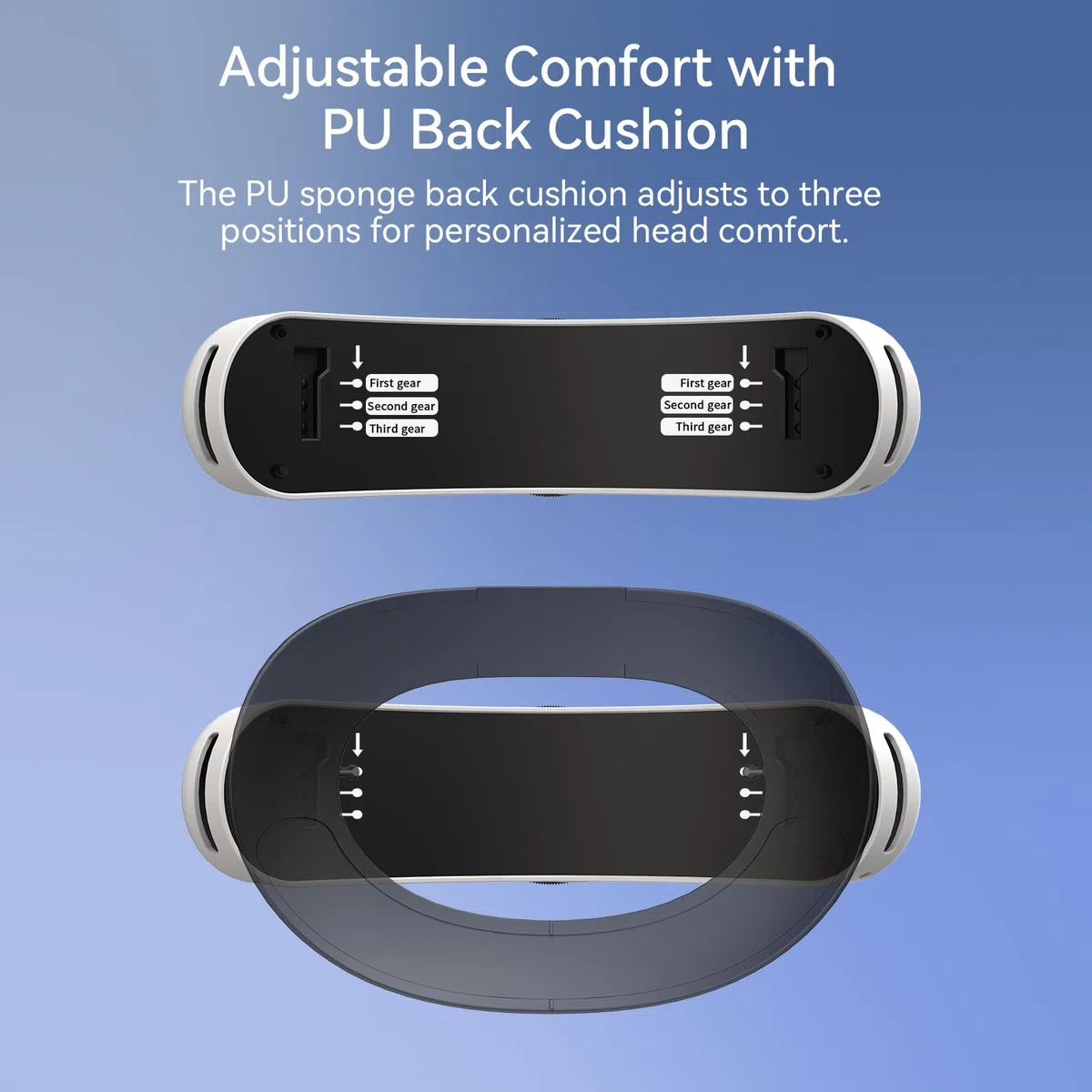 Fascia Regolabile Compatibile con Apple Vision Pro, Cinturino Elite per Ridurre la Pressione Facciale e Bilanciare il Peso, Comfort Migliorato e Immersione nel Gioco per Accessori Vision Pro