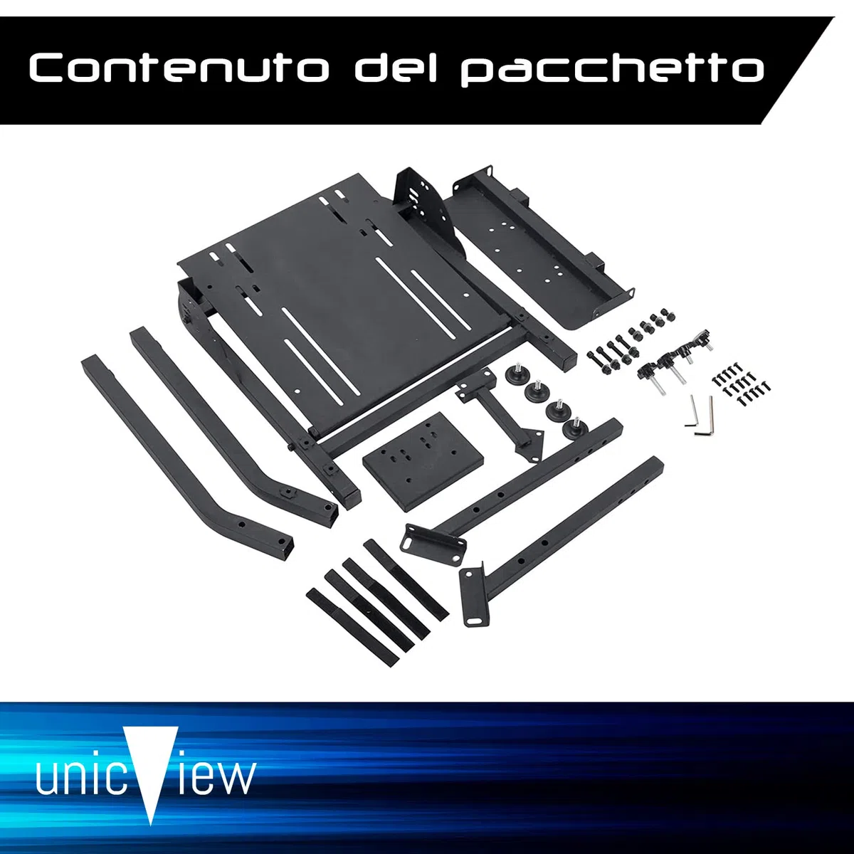 Supporto per volante G29 G920 G923 T150 T500 T300 TX TH8A Clubsport regolabile pieghevole