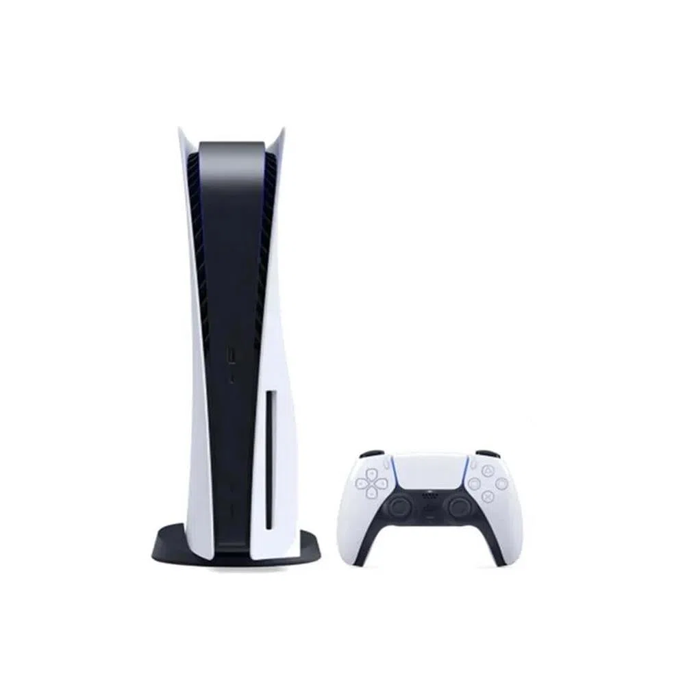 Sony PlayStation 5 825GB Blu-Ray PS5 White + 2 DualSense Controllers