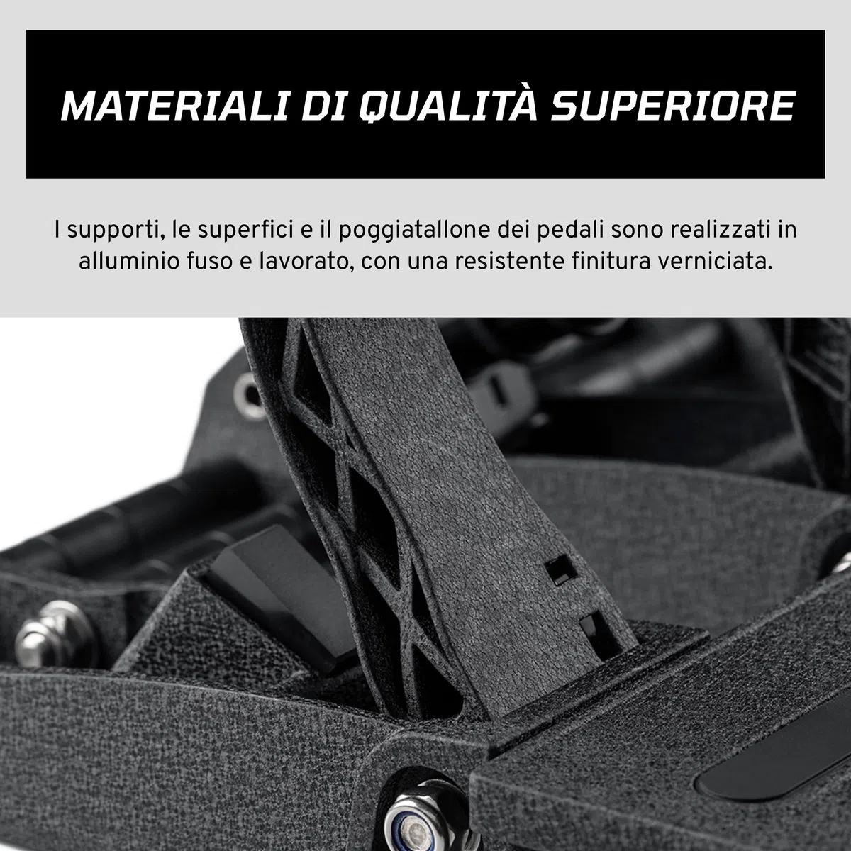 Fanatec CSL Elite Pedals V2 Set di 3 Pedali con Freno a Cella di Carico a Doppio Stadio Sensori ad Effetto Hall