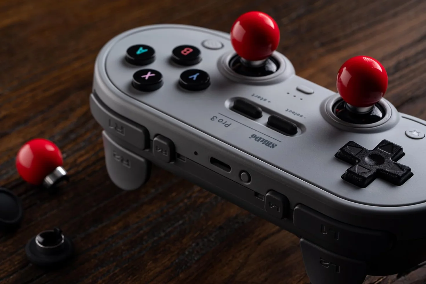 8BitDo Pro 3 Bluetooth Controller for Switch, Windows, Apple, SteamOS, Android - TMR Joysticks, Hall Effect Triggers, G Classic
