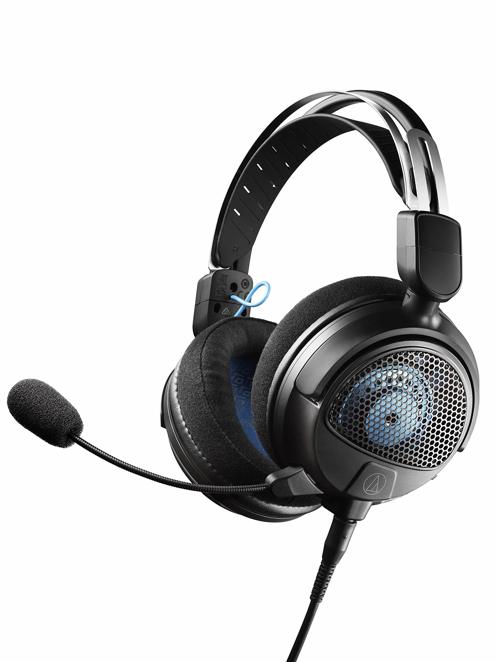 Audio-Technica GDL3 Cuffie da Gaming ad Alta Fedeltà Nero