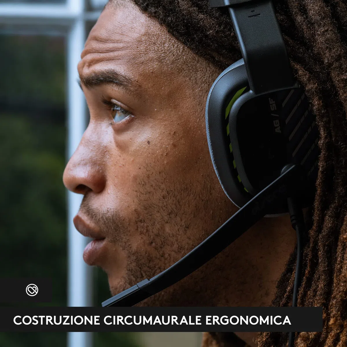 ASTRO A10 Cuffie Gaming Cablate Gen 2, Cuffie da Gioco Over-Ear con Microfono Flip-to-Mute, Leggere e Resistenti, Driver 32 mm, Compatibile con PS5, PS4, Nintendo Switch, PC - Nero