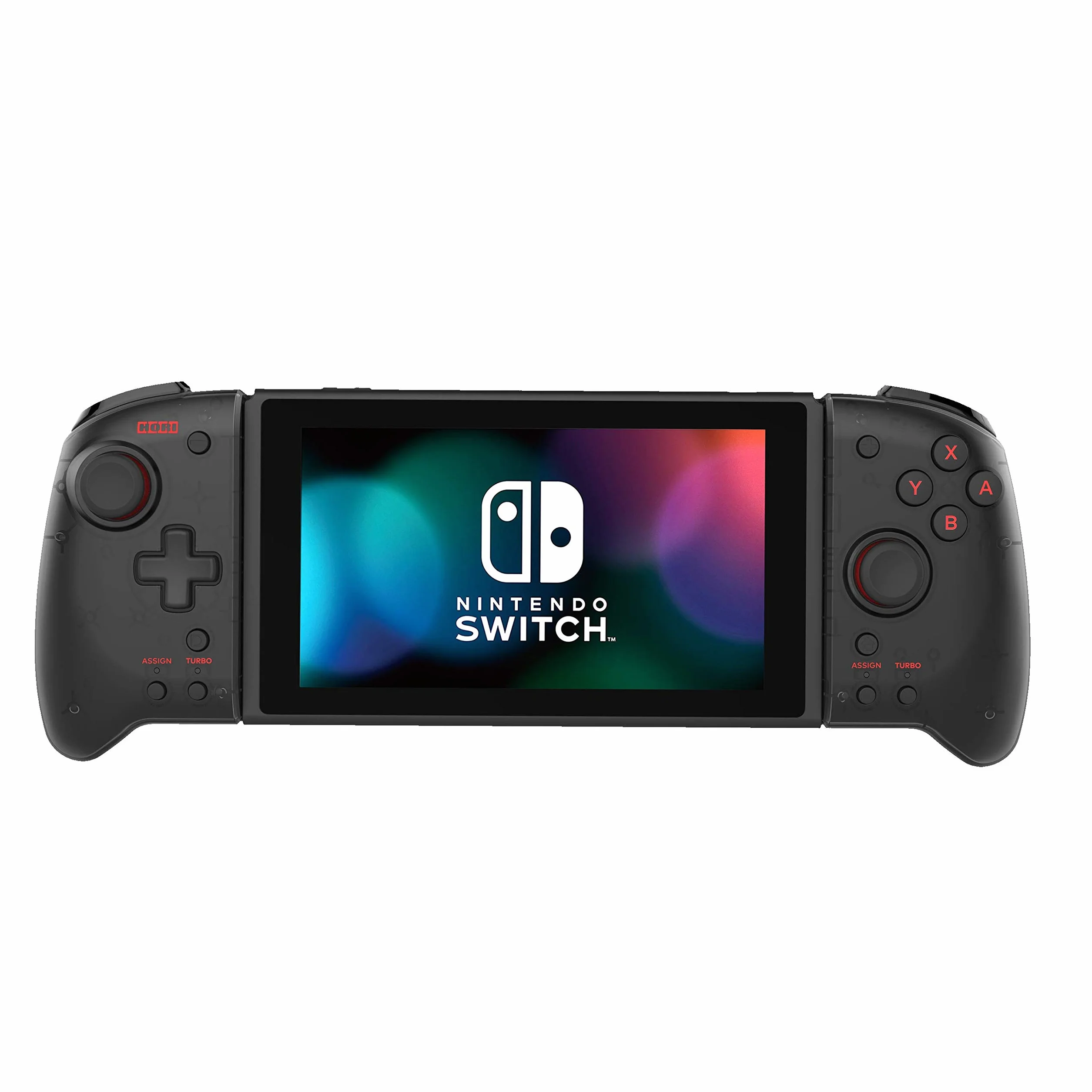 Hori Nintendo Switch Split Pad Pro (Black) Ergonomic Controller for Handheld Mode Only - Officially Licensed By Nintendo - Nintendo Switch