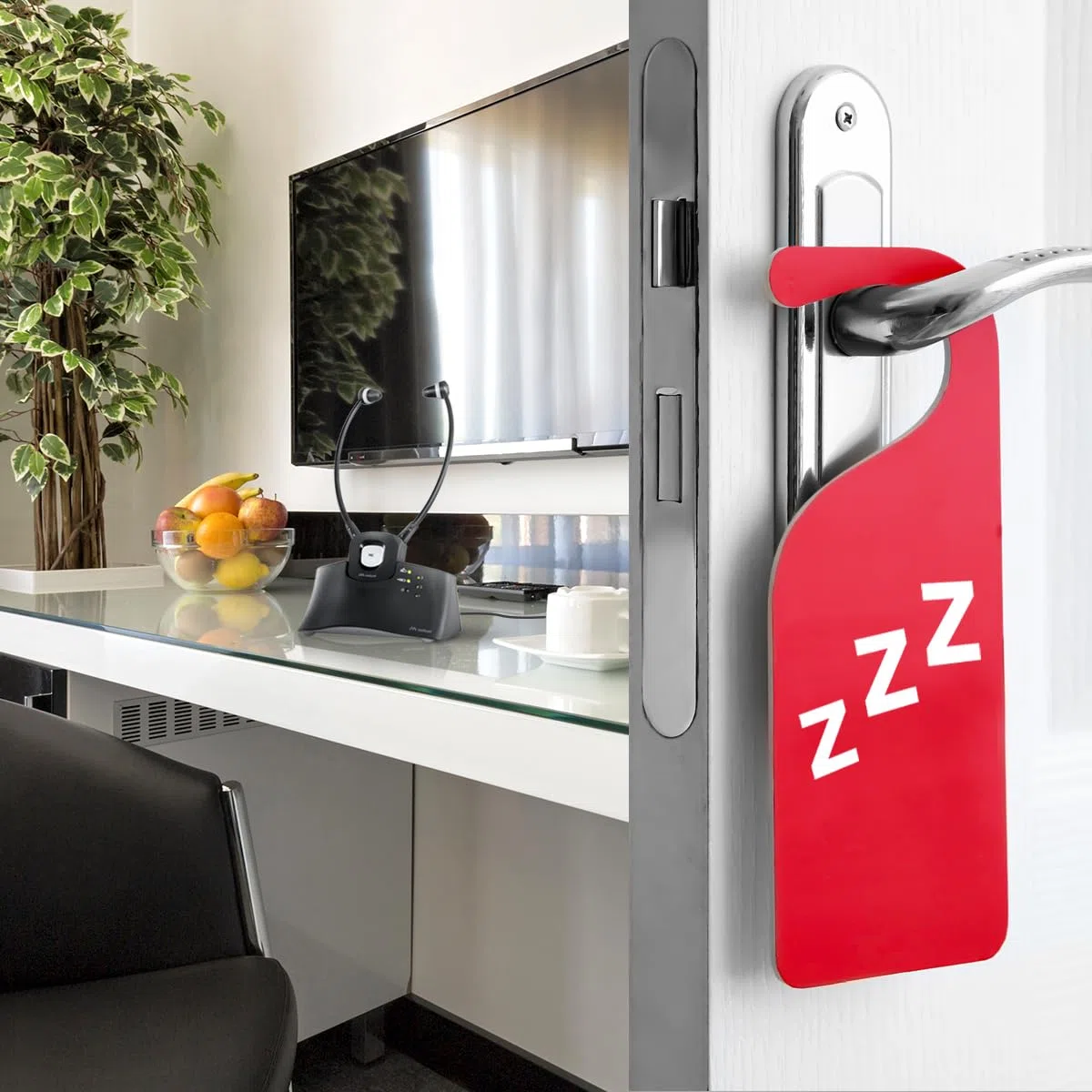 Meliconi Cuffie Steto Digital Bezprzewodowe Stetoskopowe z Bazą Ładowania, Mikrofonem Otoczenia, 16h, Analogowe i Cyfrowe Wejścia Audio