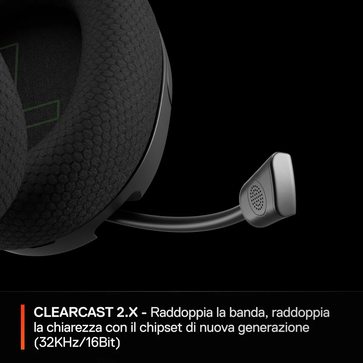 SteelSeries Arctis Nova 5X Cuffie Xbox Wireless Driver Magnetici Neodimio 100+ Preset Audio Batteria 60HR 2.4GHz BT Microfono ClearCast Gen2.X Xbox PS5 PC Cellulare