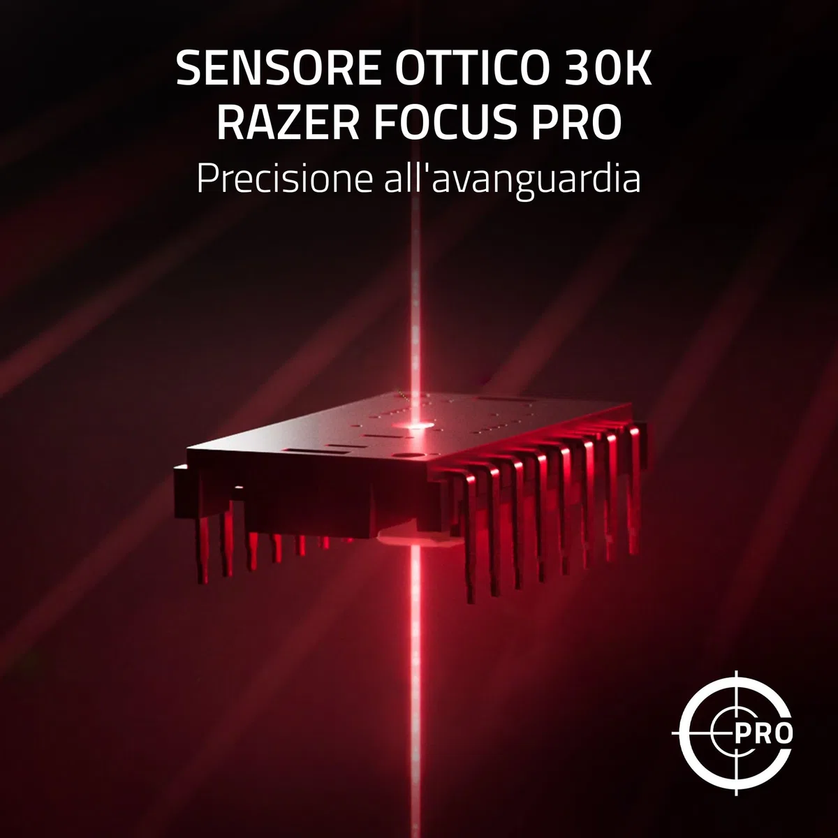 Razer Viper V3 HyperSpeed Mouse Esports senza fili Nero Sensore ottico Focus Pro 30K 280 ore
