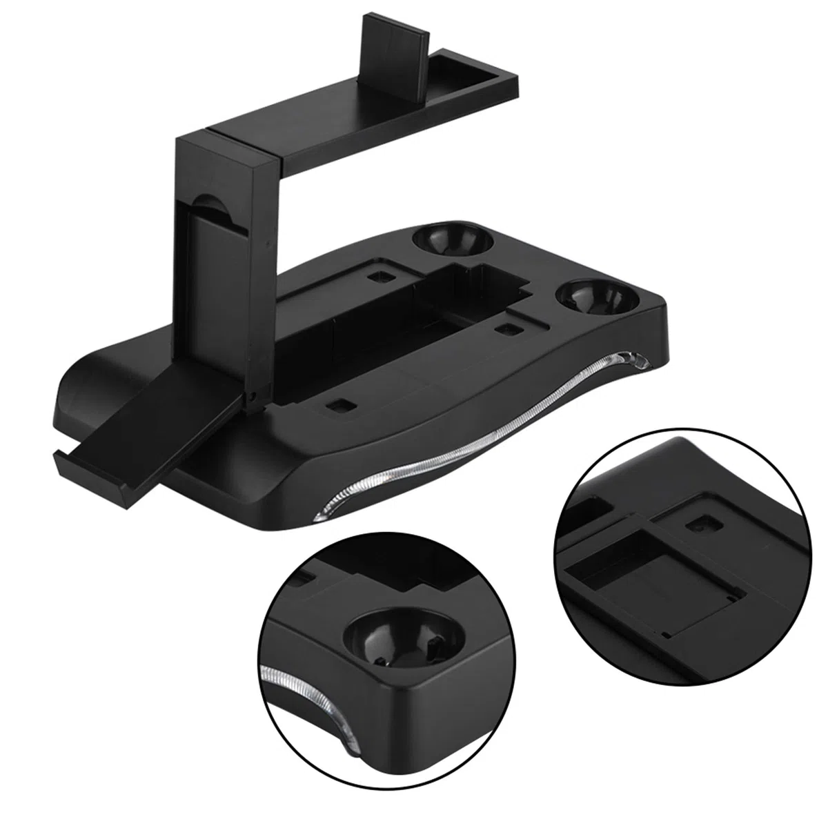 Stazione di Ricarica per Supporto VR, per Controller VR Stazione di Ricarica Supporto per Caricabatterie Supporto per Stazione di Ricarica per Caricabatterie con Base