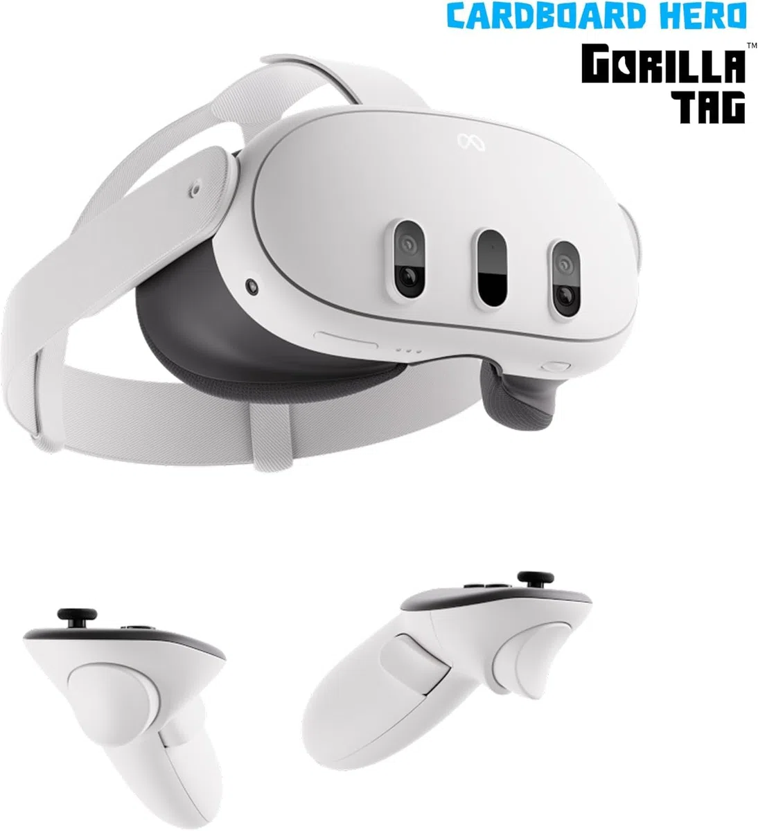 Meta Quest 3 512 GB, Bundle Cardboard Hero Gorilla Tag Amazon Exclusive