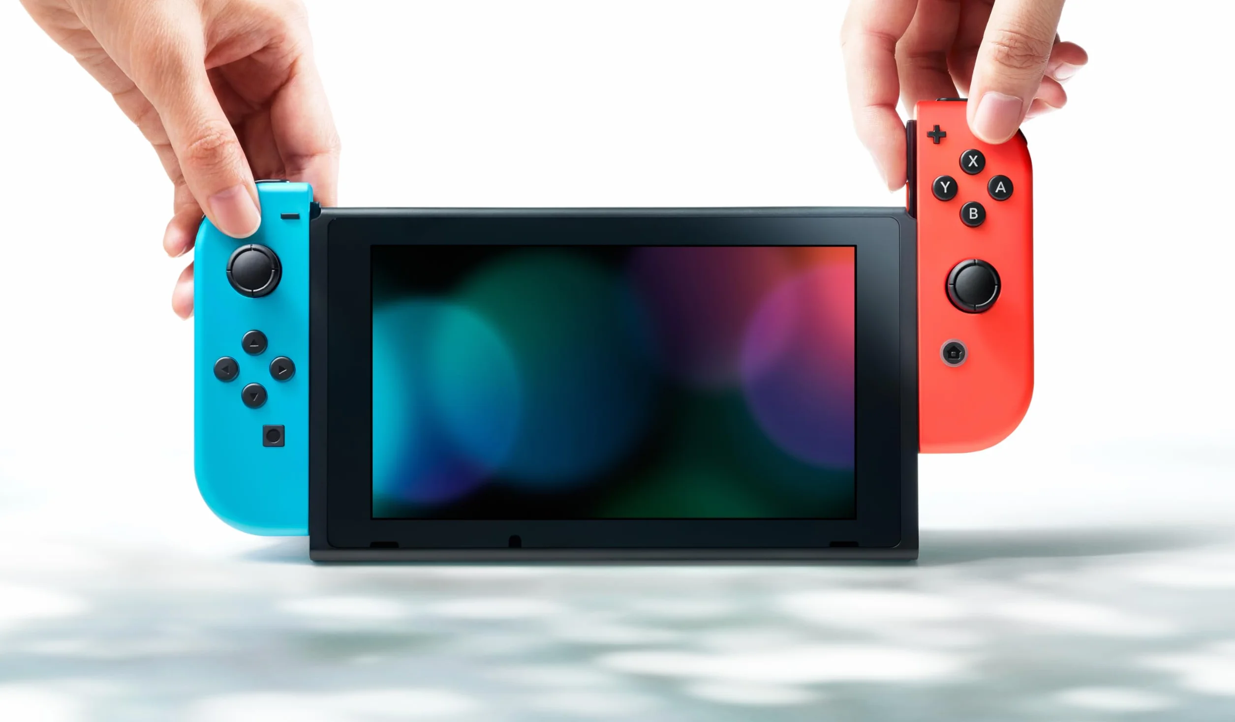 Nintendo Switch Console z Joy-Con Rosso Neon i Blu Neon