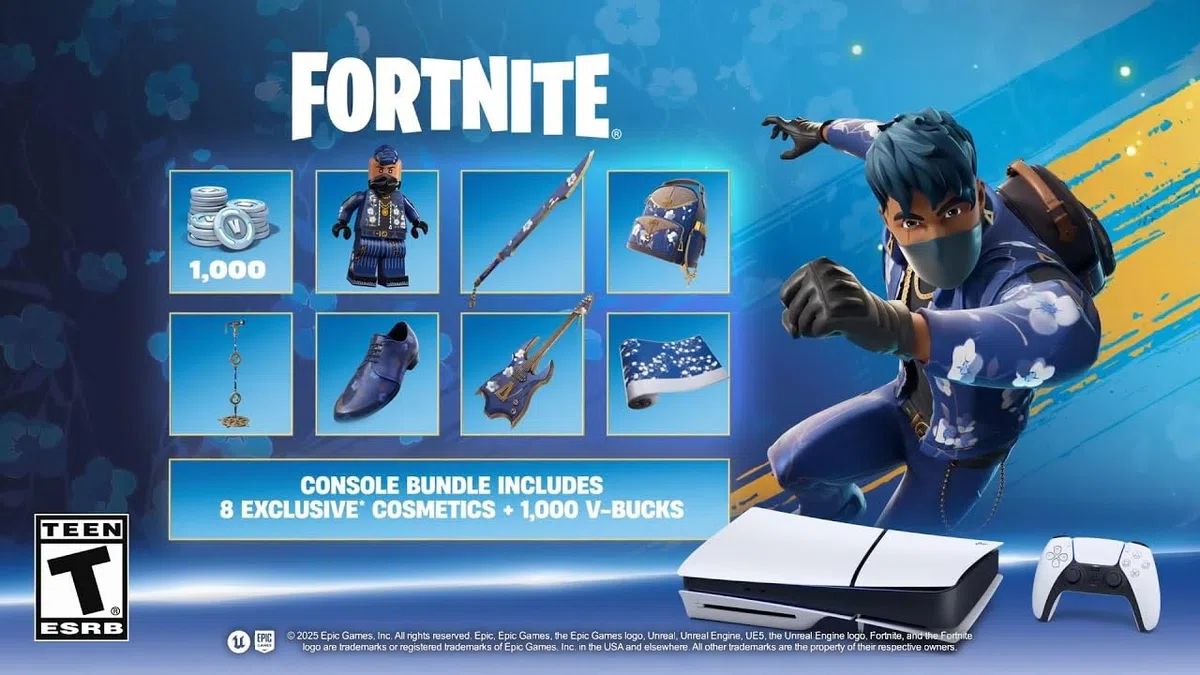 Playstation PS5 1 TB Fortnite Flowering Chaos