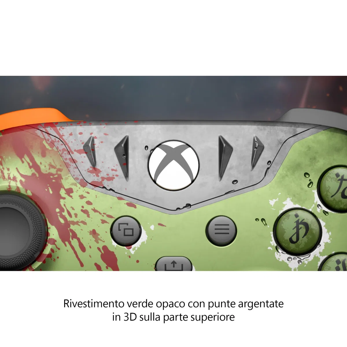 Xbox Controller Wireless edizione limitata - DOOM: The Dark Ages per Xbox Series X|S, Xbox Ones, PC e dispositivi abilitati per il Cloud