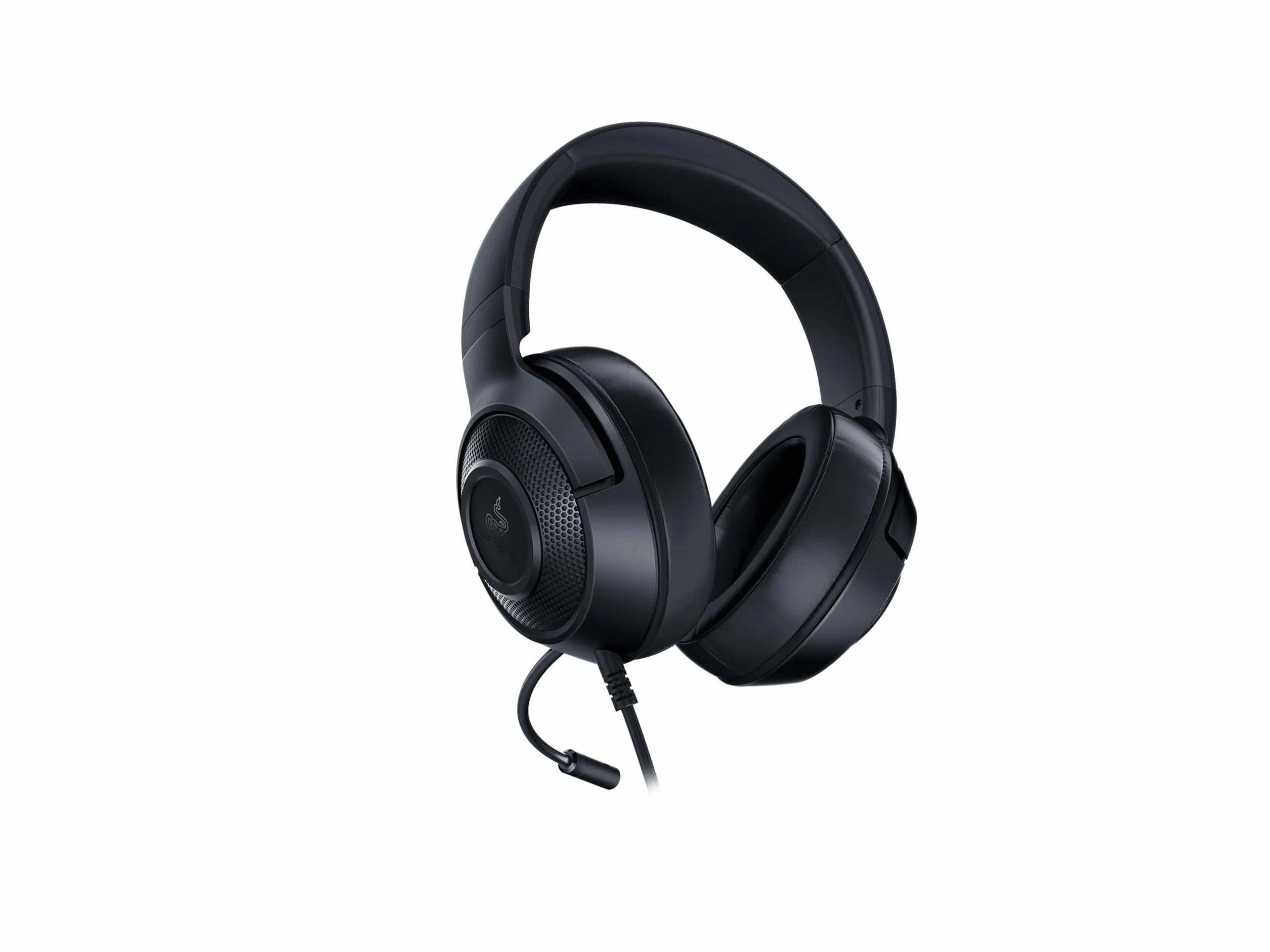 Razer Kraken X Lite Cuffie da Gioco PC Ultraleggere Microfono Cardioide Suono Surround 230g Jack 3.5mm PS4 PS5 Switch Xbox One Xbox Series X|S Nero