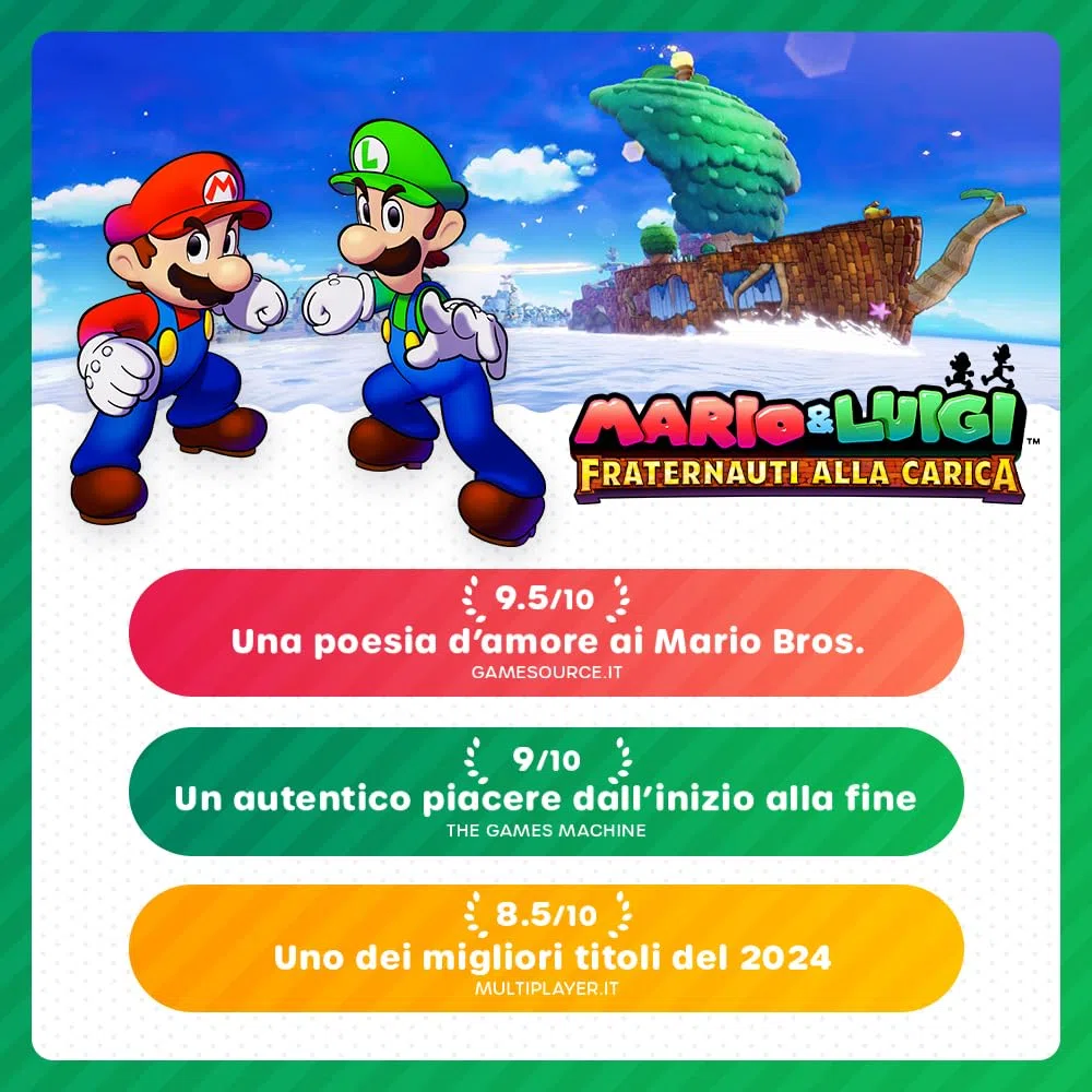 Mario & Luigi: Fraternauti alla carica - Videogioco Nintendo - Ed. Italiana