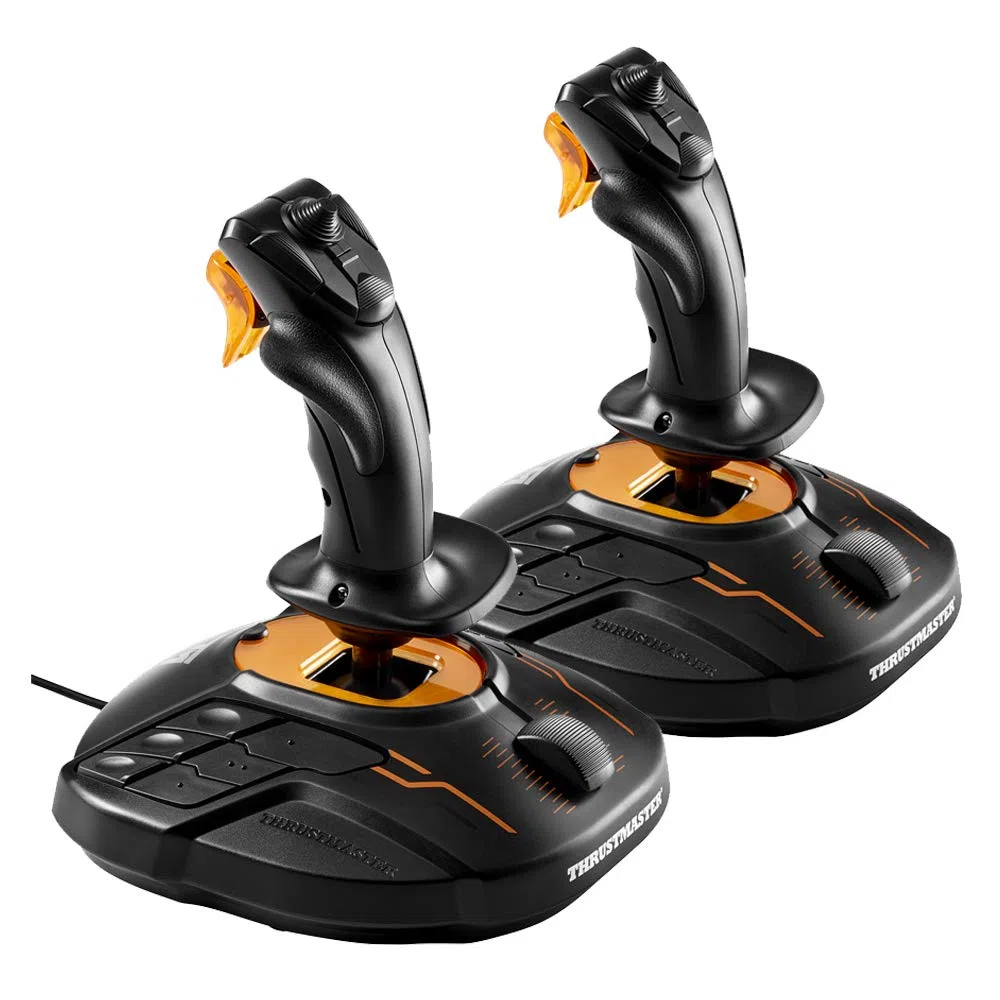 Thrustmaster T.16000M FCS Space Sim Duo – Doppio Joystick Thrustmaster T.16000M FCS per PC – Ideale per Simulazioni Spaziali e di Volo