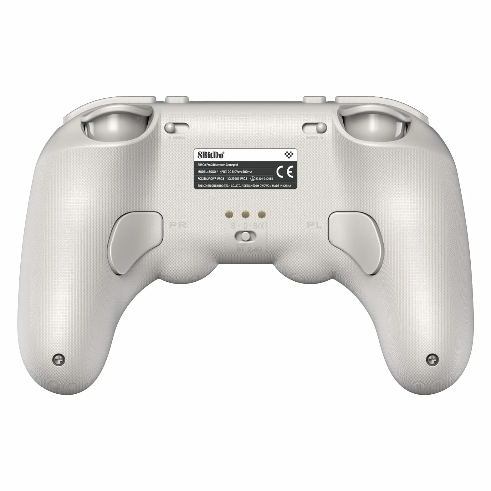 8BitDo Pro 3 Bluetooth Controller for Switch, Windows, Apple, SteamOS, Android - TMR Joysticks, Hall Effect Triggers, G Classic