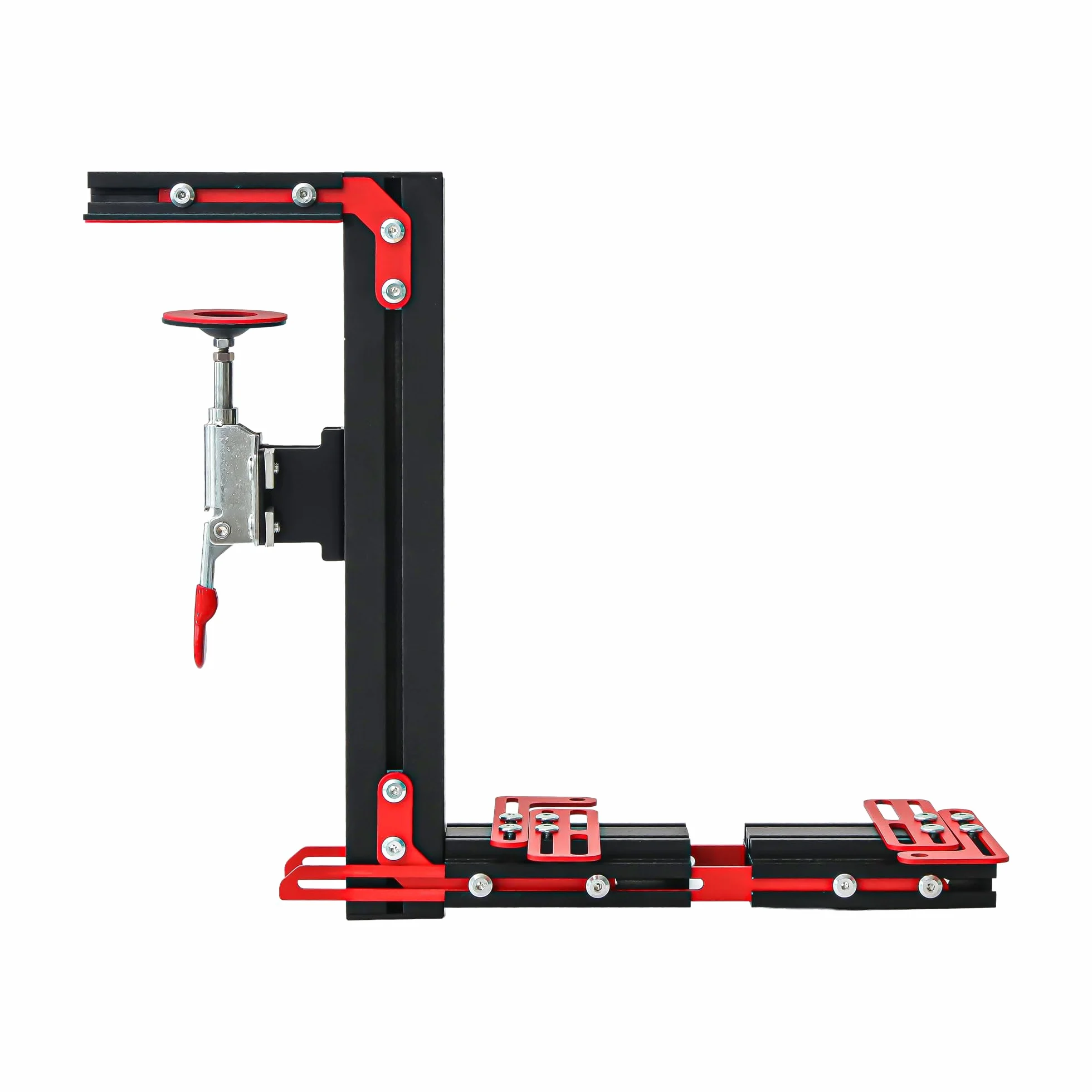 J-Pein The Steel Supporto da scrivania per sistemi Joystick, acceleratore e hota. Supporta completamente Quasi tutti i dispositivi di controllo della SIM di volo. (Non Incluso)