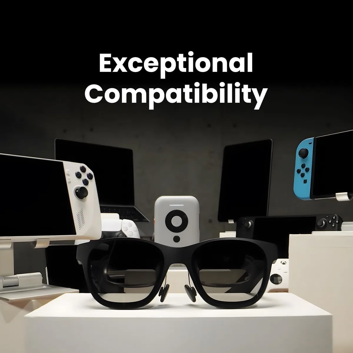 XREAL Beam, Trasforma i Contenuti Video in Un Incredibile Display Spaziale Nell'Aria, Connessione Cablata a Smartphone/Console da Gioco e PC
