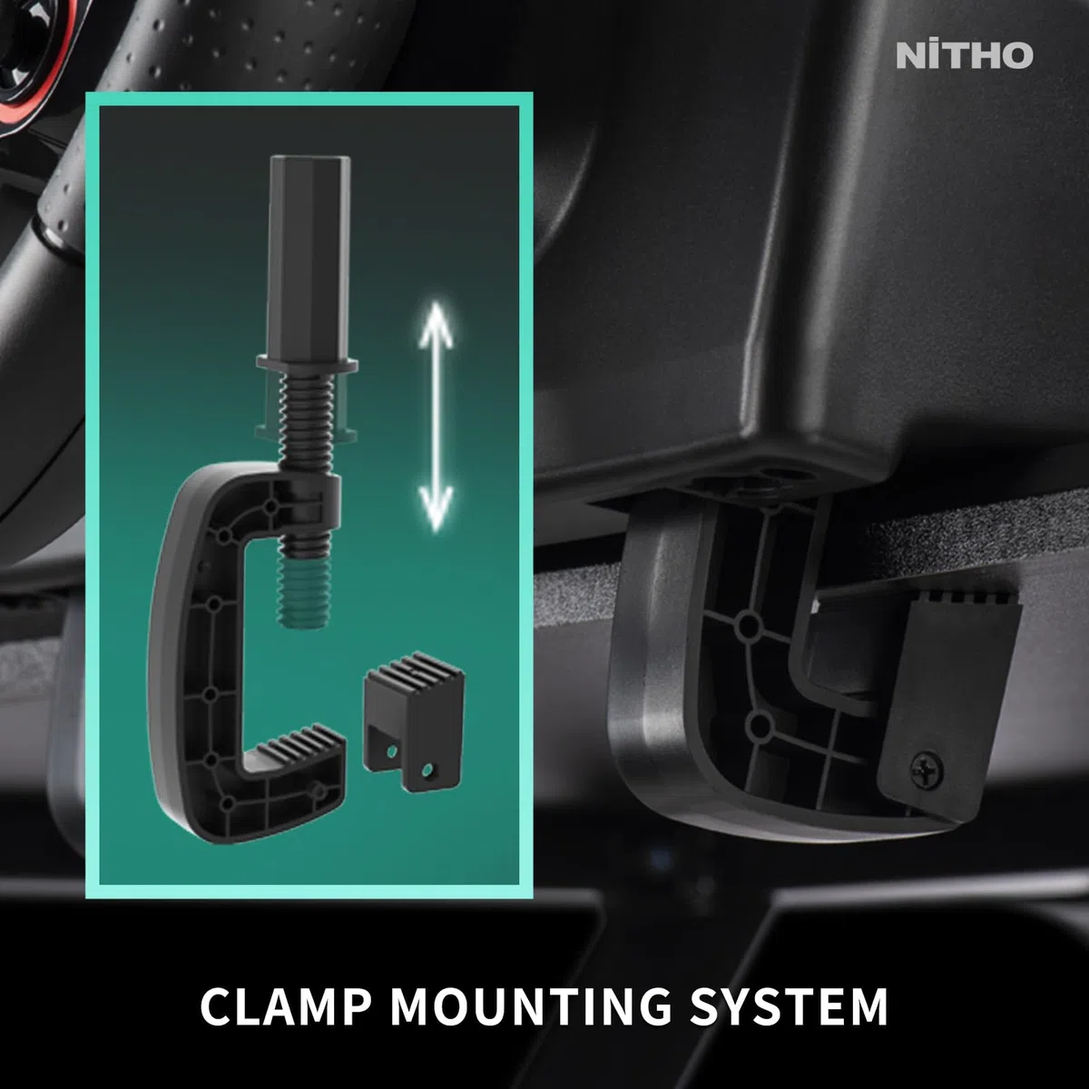 NITHO Drive Pro ONE V24 Volante da Corsa con Pedali 270° per PC, PS4, Xbox One, Xbox Series X|S, Switch Simulatore di Guida