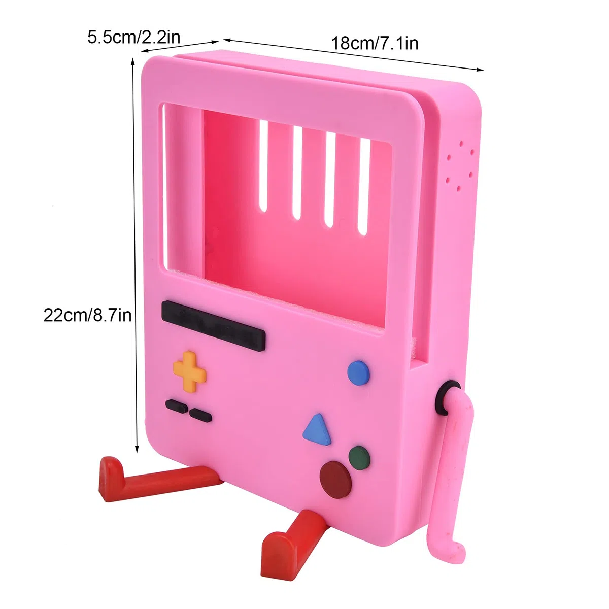Cartoon Cute Switch Games Custodia Rigida Protettiva per Switch Console Controlle Console di Gioco Cover Protettiva per Switch Accessorio per Supporto per Videogioco Portatile Rosa