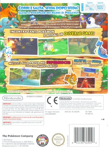 PokéPark Wii: La Grande Avventura Di Pikachu