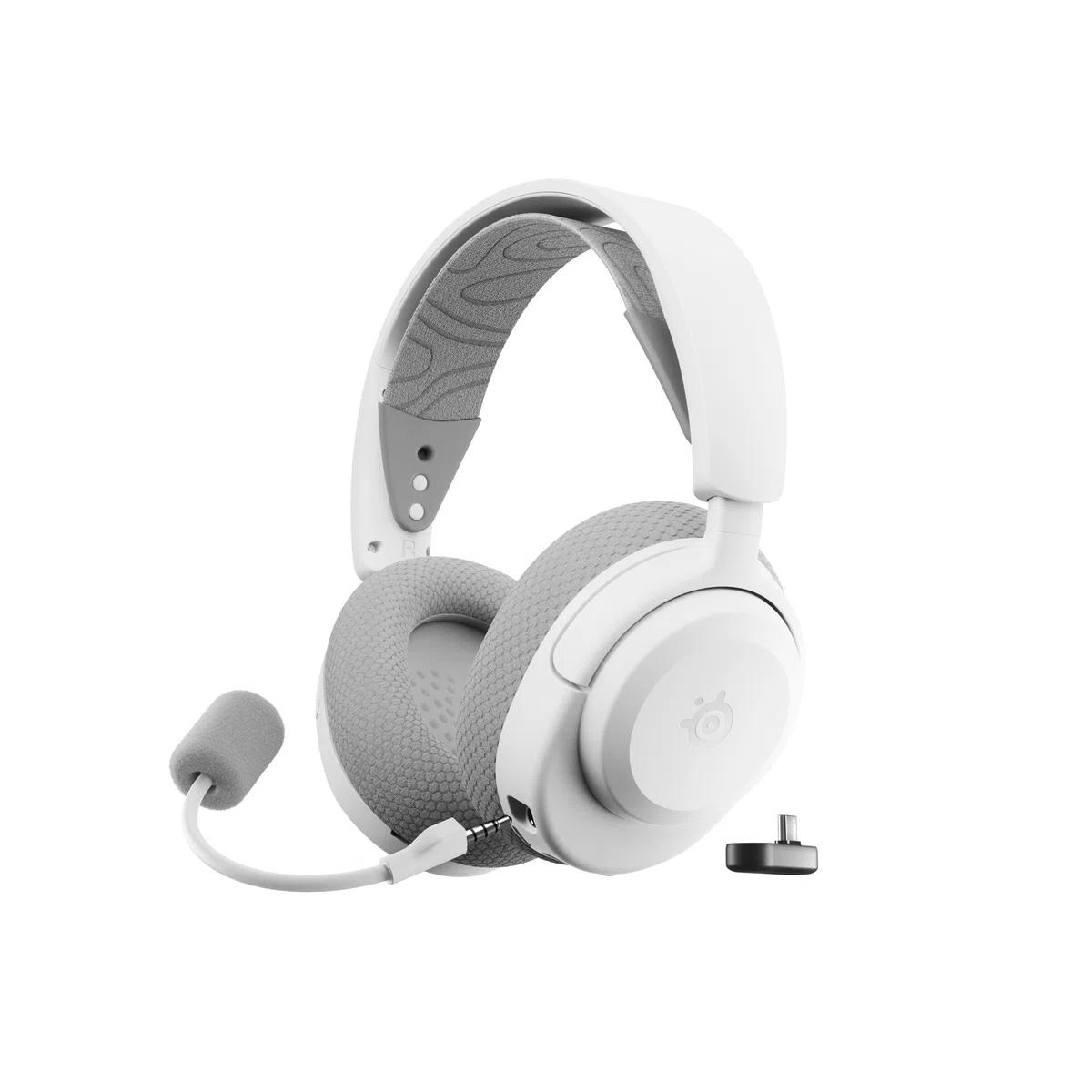 SteelSeries Arctis Nova 3X Cuffie da Gioco Wireless Multipiattaforma 2.4GHz/BT Bianco