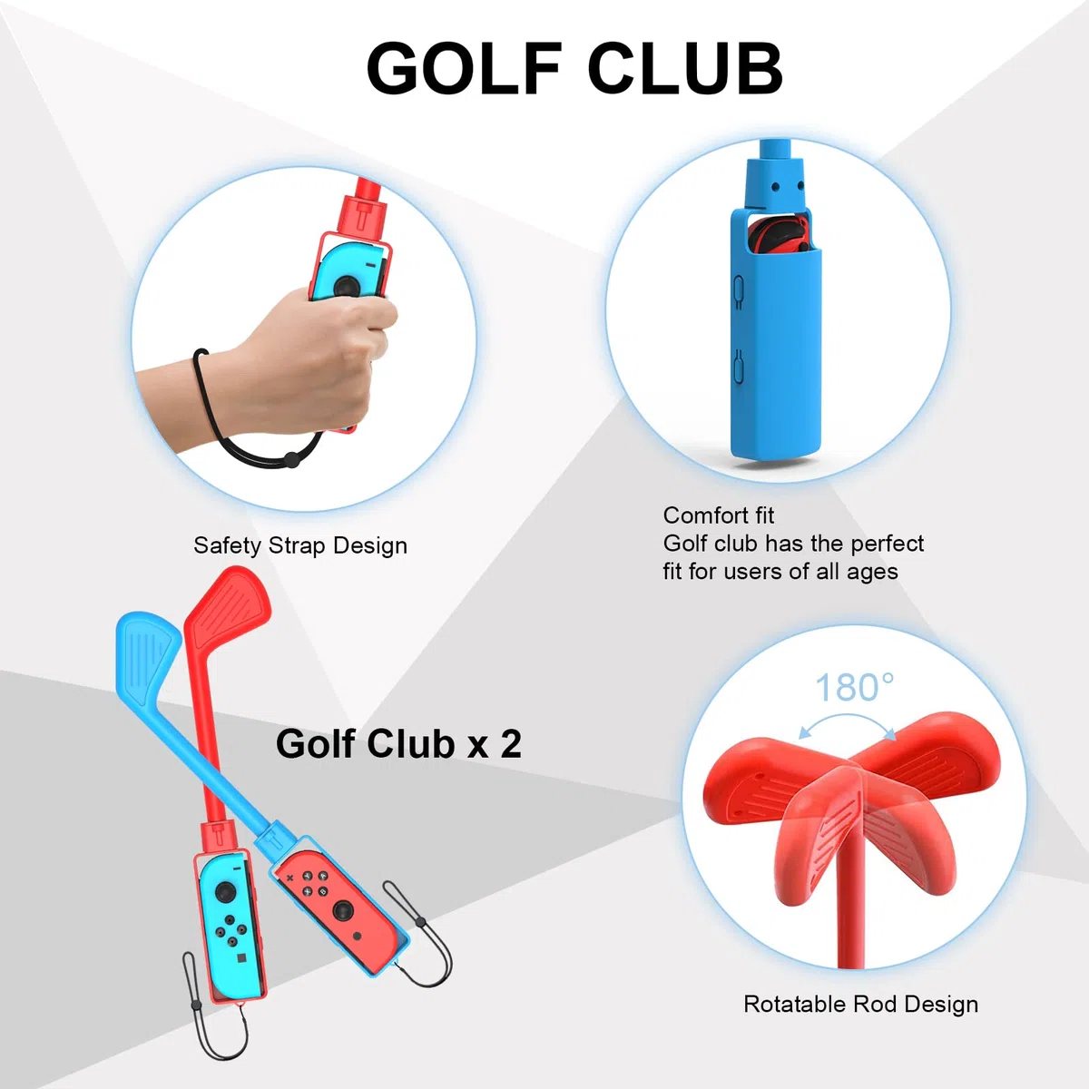 2024 Switch Kit di accessori per Nintendo Switch - 12 in 1 Family Party Pack Set di accessori per il gioco Kit per Nintendo Switch e giochi sportivi OLED