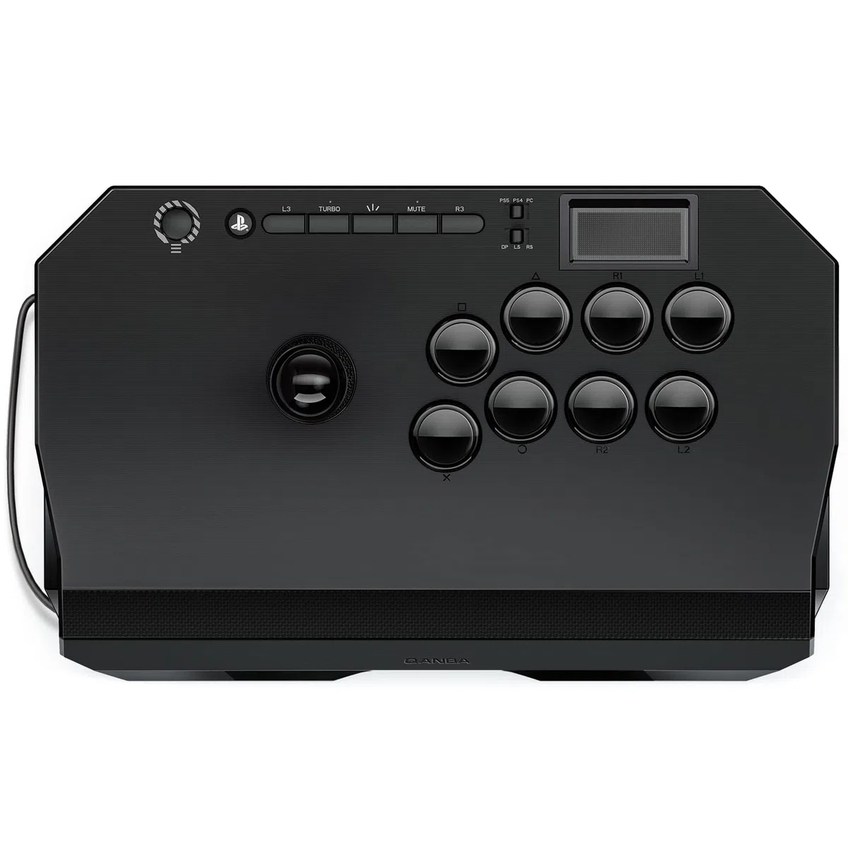 qanba Drone 2 - Joystick arcade per PlayStation 5, PS4 - Licenza ufficiale Sony - FightStick Pro - Compatibile con PC