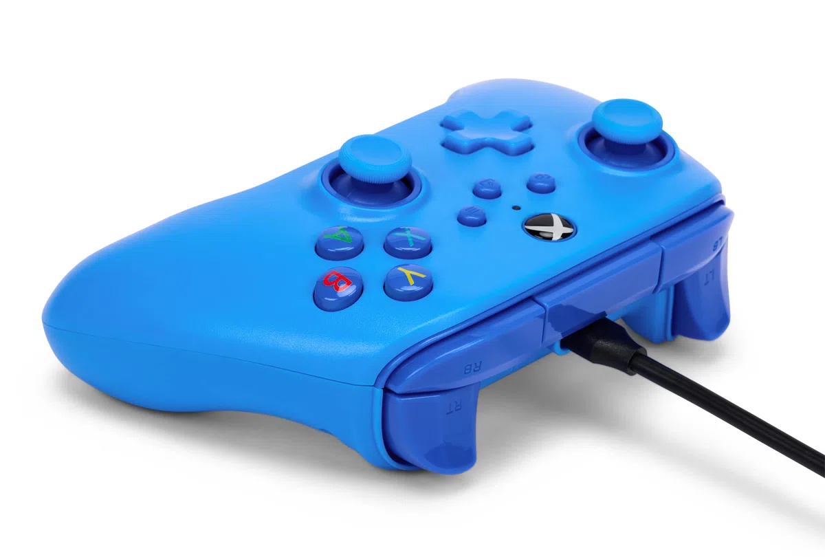 PowerA Controller cablato Xbox Series X|S Blu gamepad per Xbox One