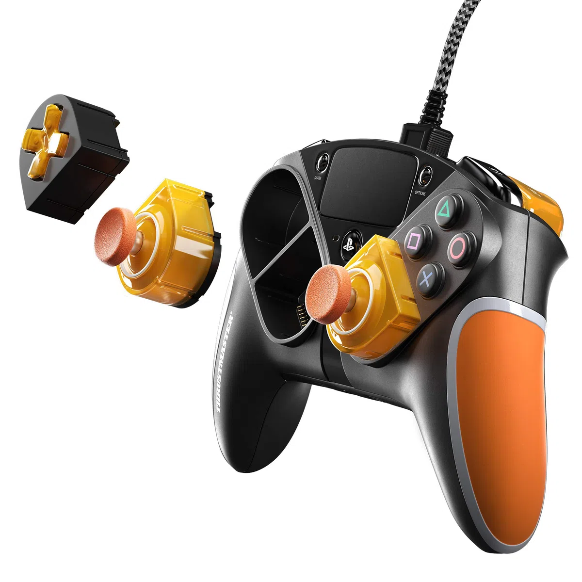 Thrustmaster ESWAP S PRO CONTROLLER LED ORANGE CRYSTAL LIMITED EDITION, su Licenza Ufficiale per Xbox Series X|S – Esclusiva AMAZON