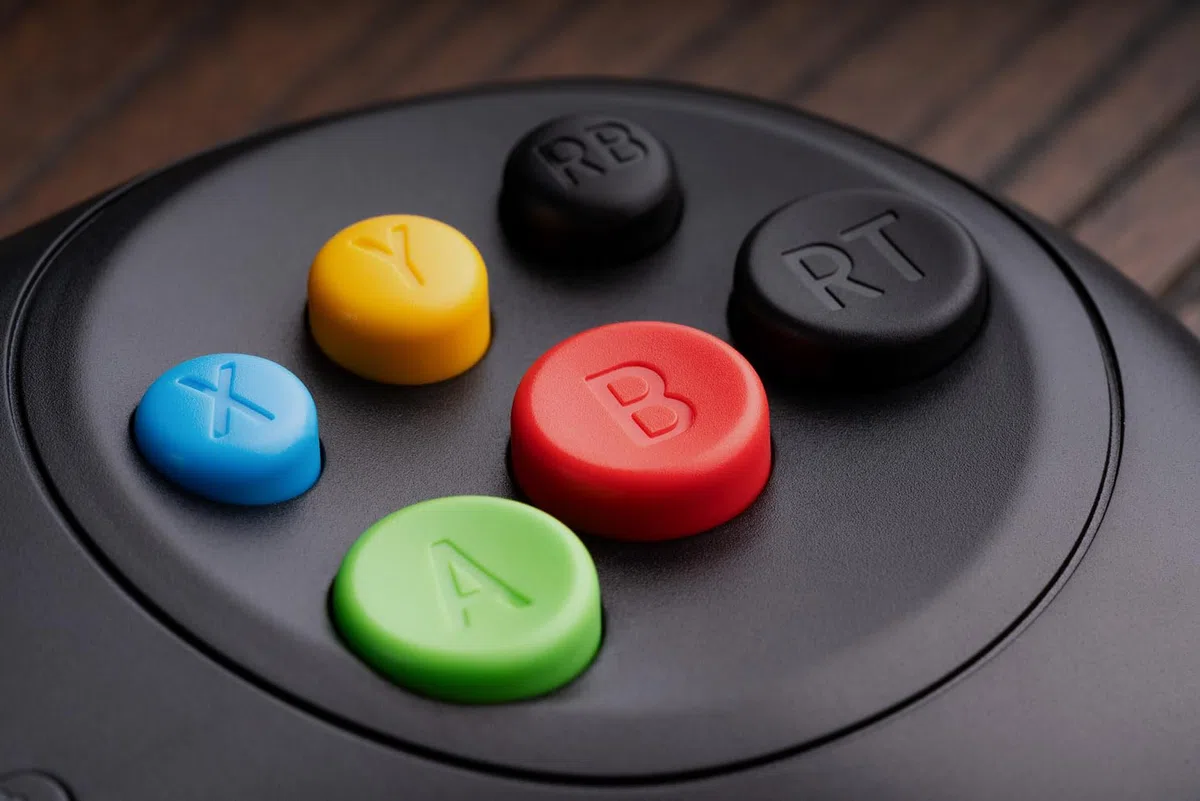 8Bitdo M30 Wired Controller for Xbox Series X|S, Xbox One, and Windows with 6-Button Layout - Officially Licensed